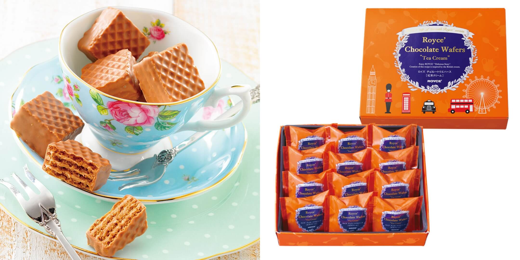 チョコレートウエハース［紅茶クリーム］