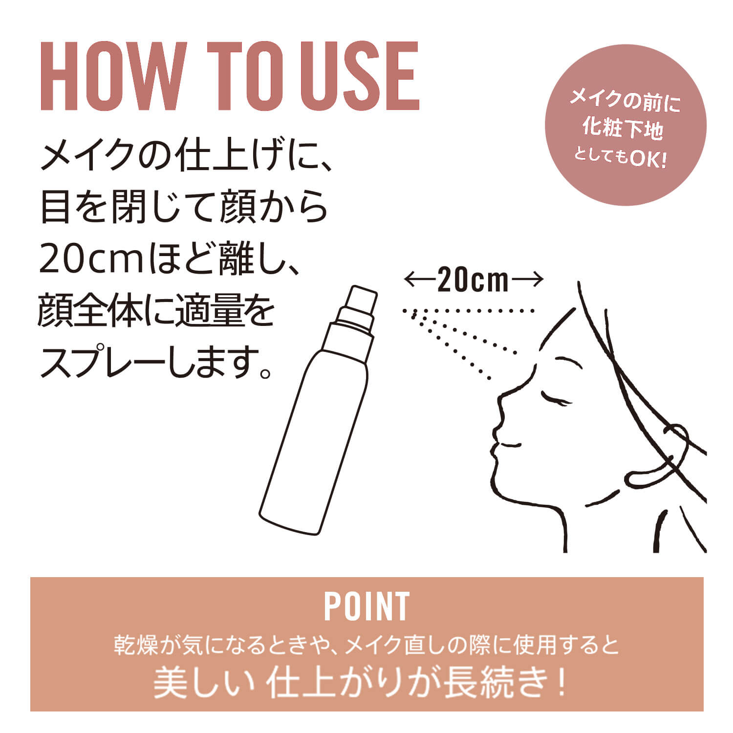 ザ マルチタスカー セッティングスプレー