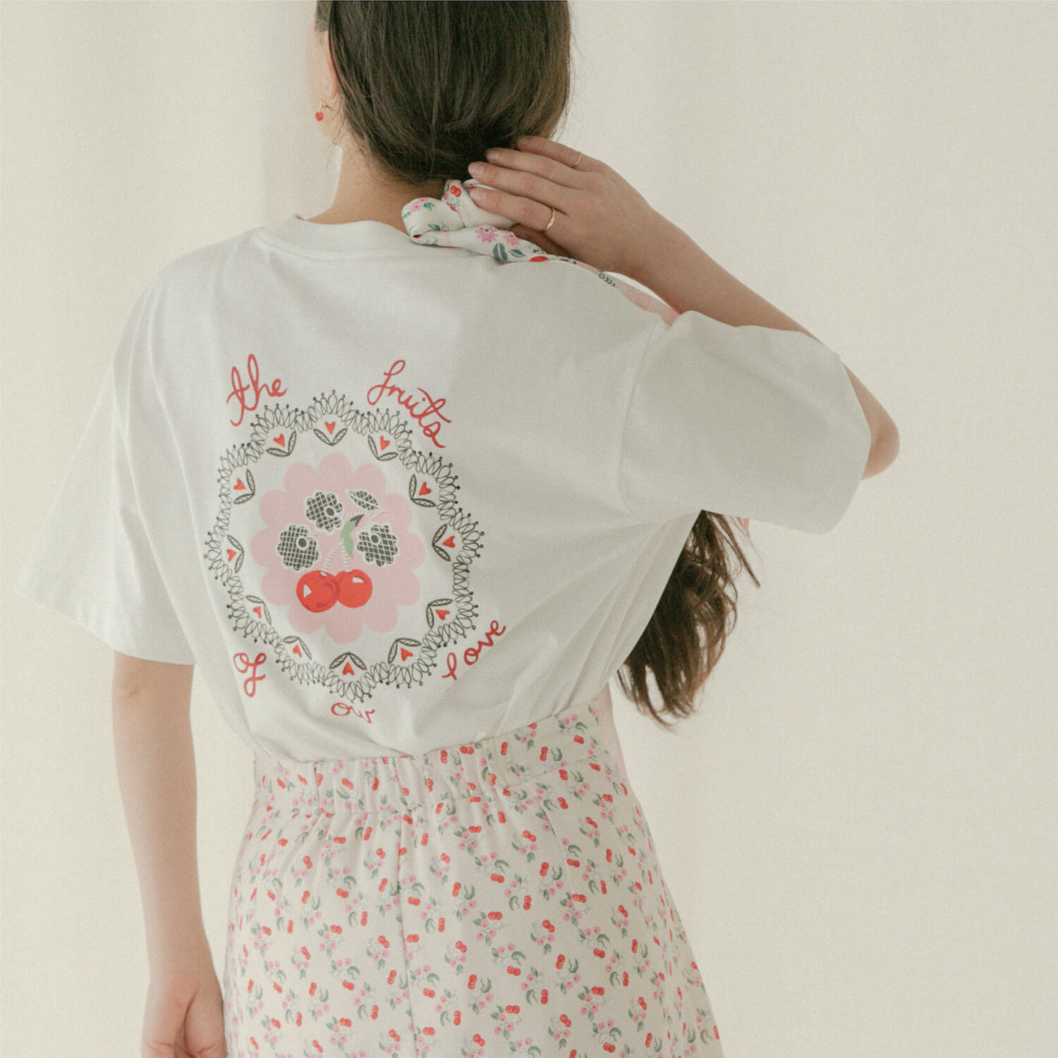 オーバーサイズTシャツThe Fruits of our Love