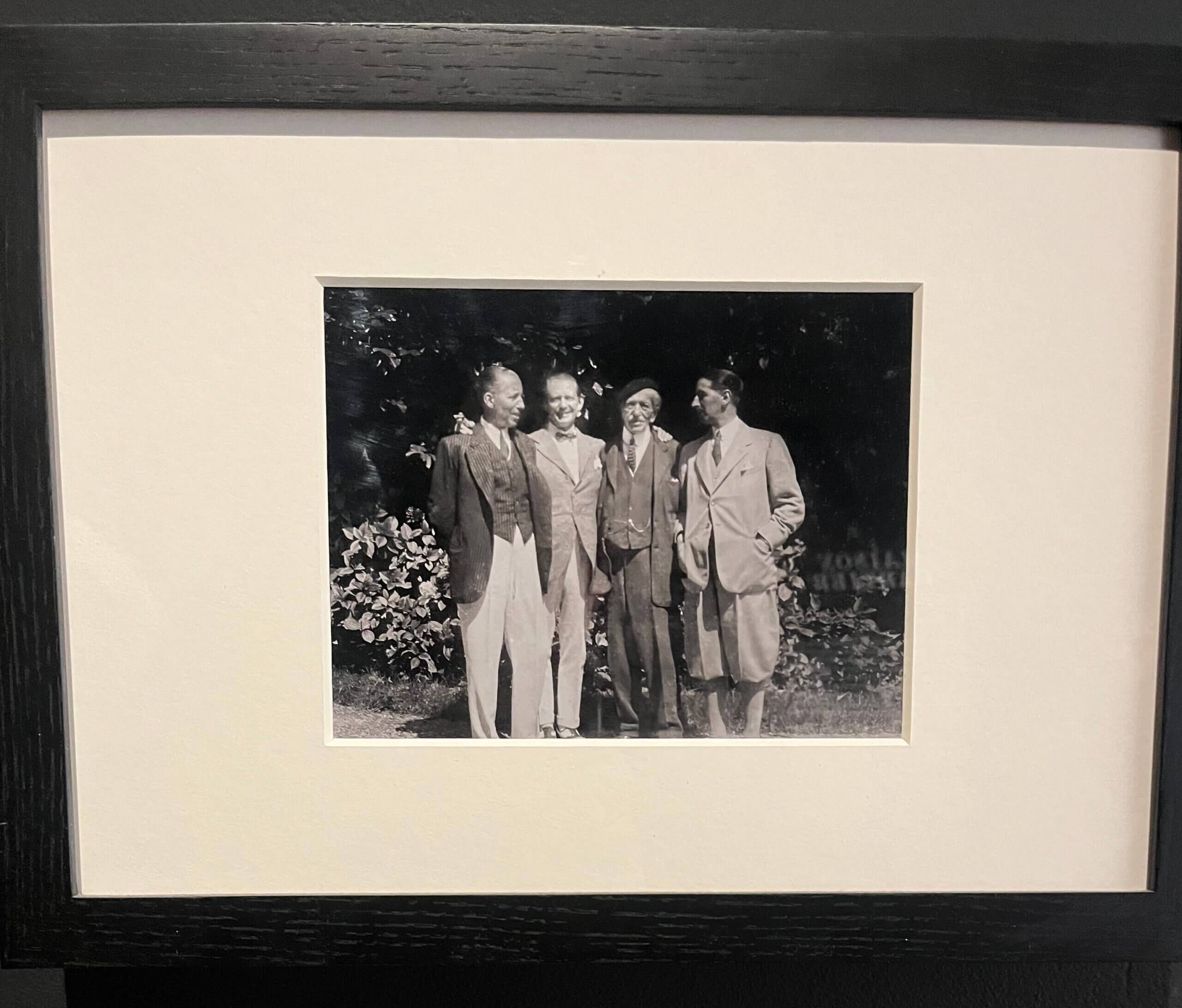 アルフレッド・カルティエと3人の息子（左からピエール、ルイ、ジャック）