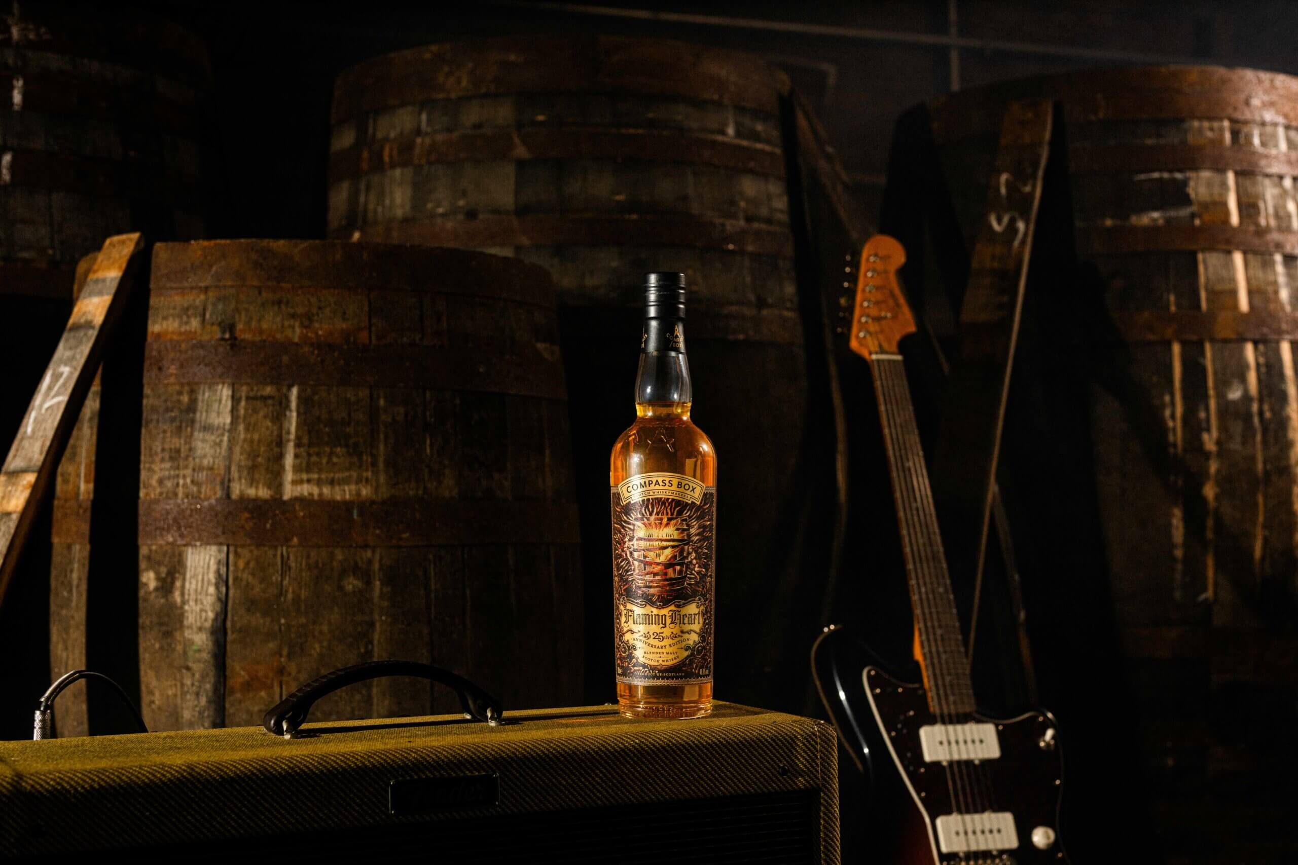 「COMPASS BOX（コンパス ボックス）」、ブランド創業25周年を記念した『Flaming Heart 25周年記念エディション』