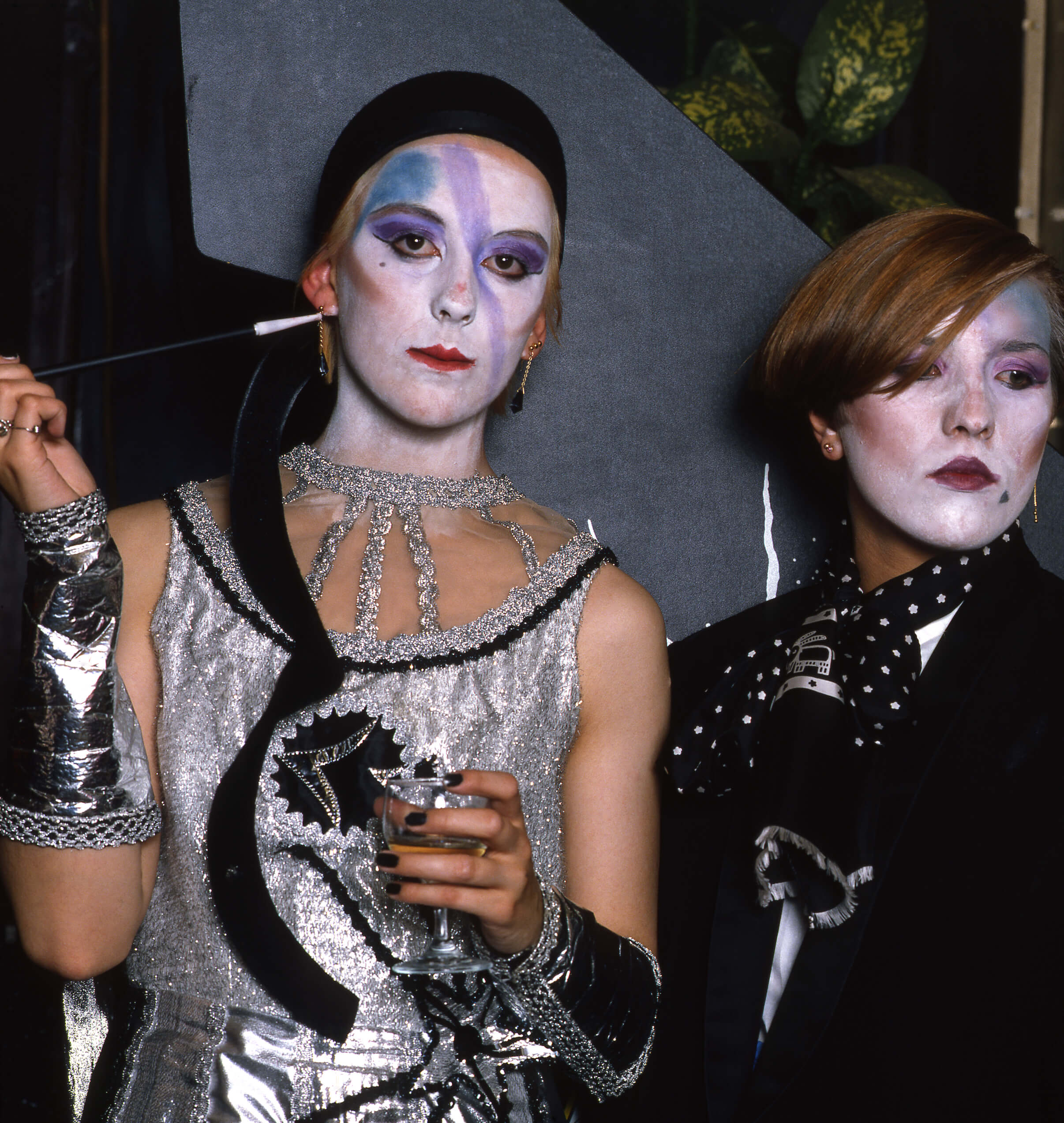 Two Blitz attendees, about 1980