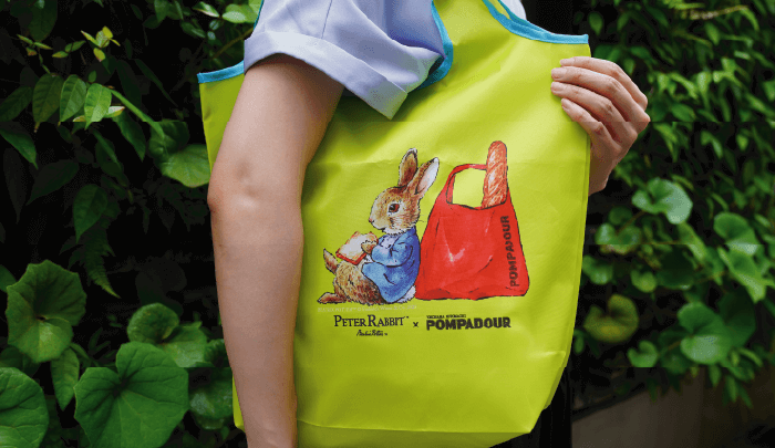 『ピーターラビット™×ポンパドウル』