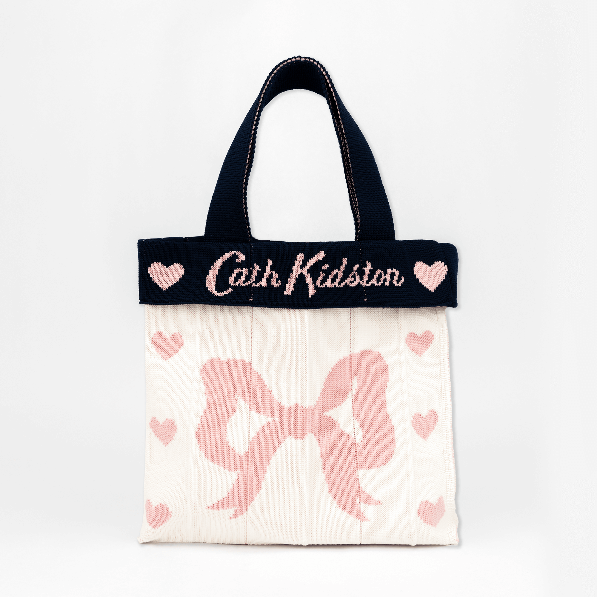 CK×KNT365 Co-Knitty Ribbon Navy：5,500円