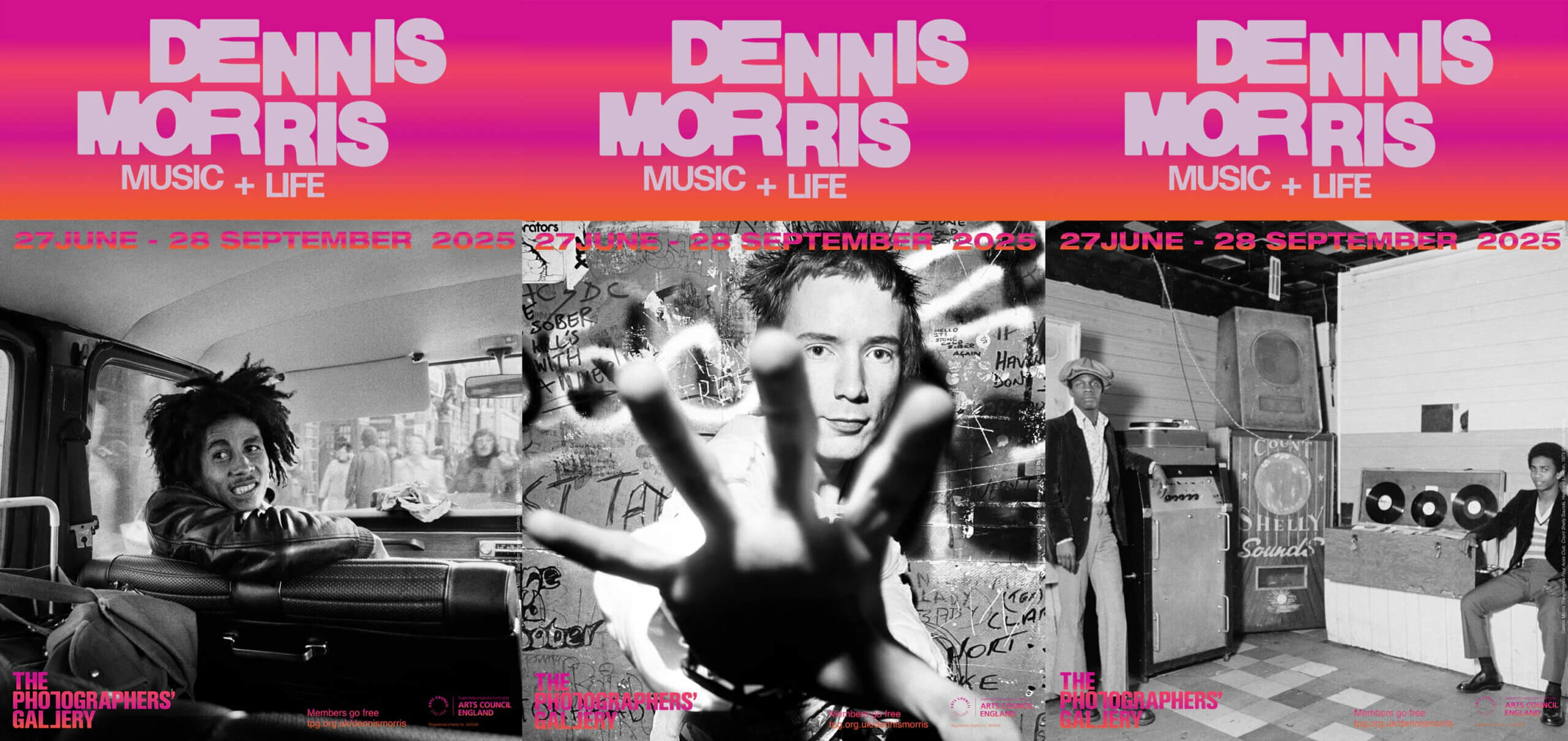 Dennis Morris：Music + Life』。音楽を撮り、時代を切り取る
