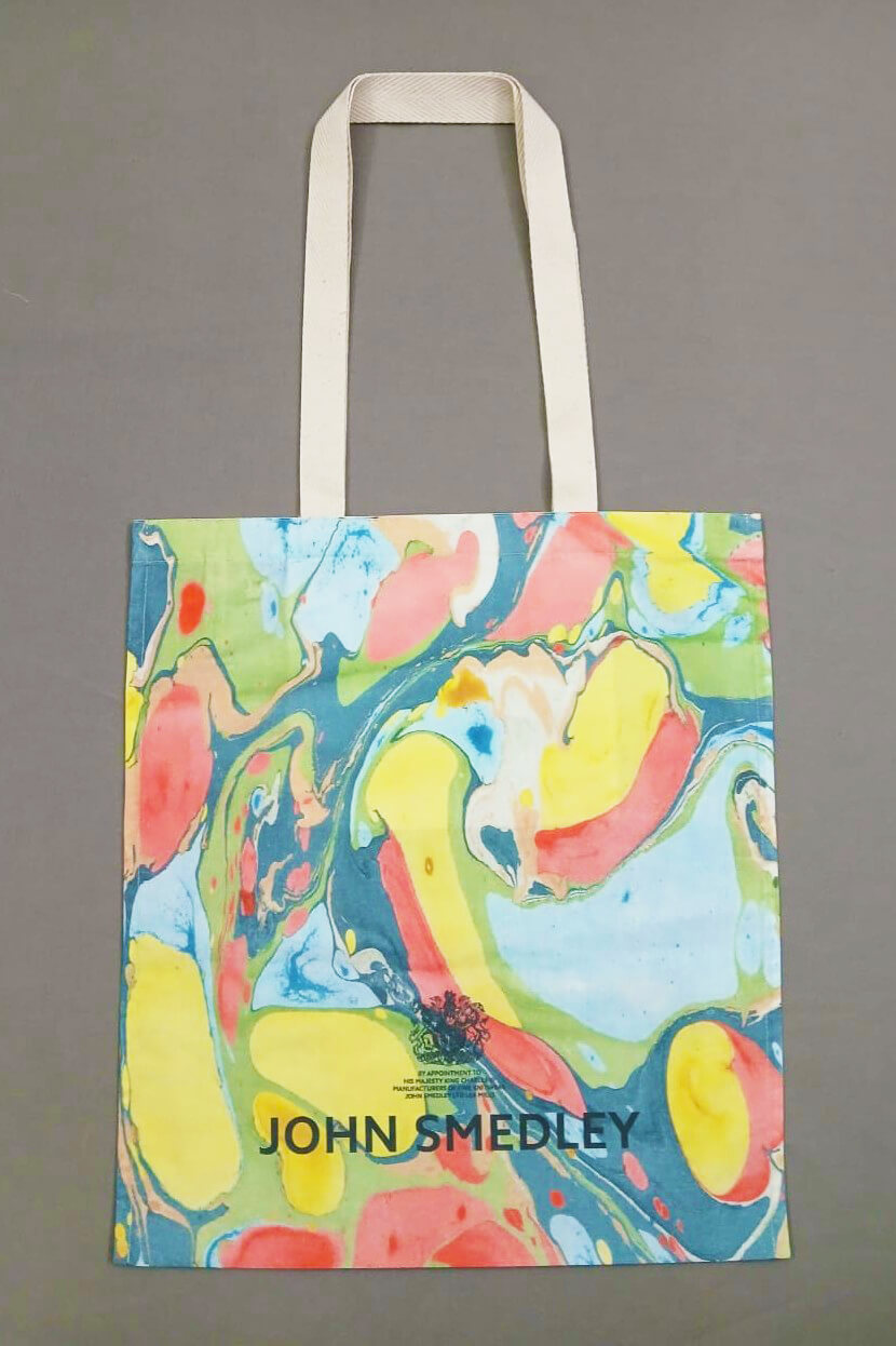 JOHN SMEDLEY×NAT MAKS×re-wrap限定トリプルネームトートバッグ