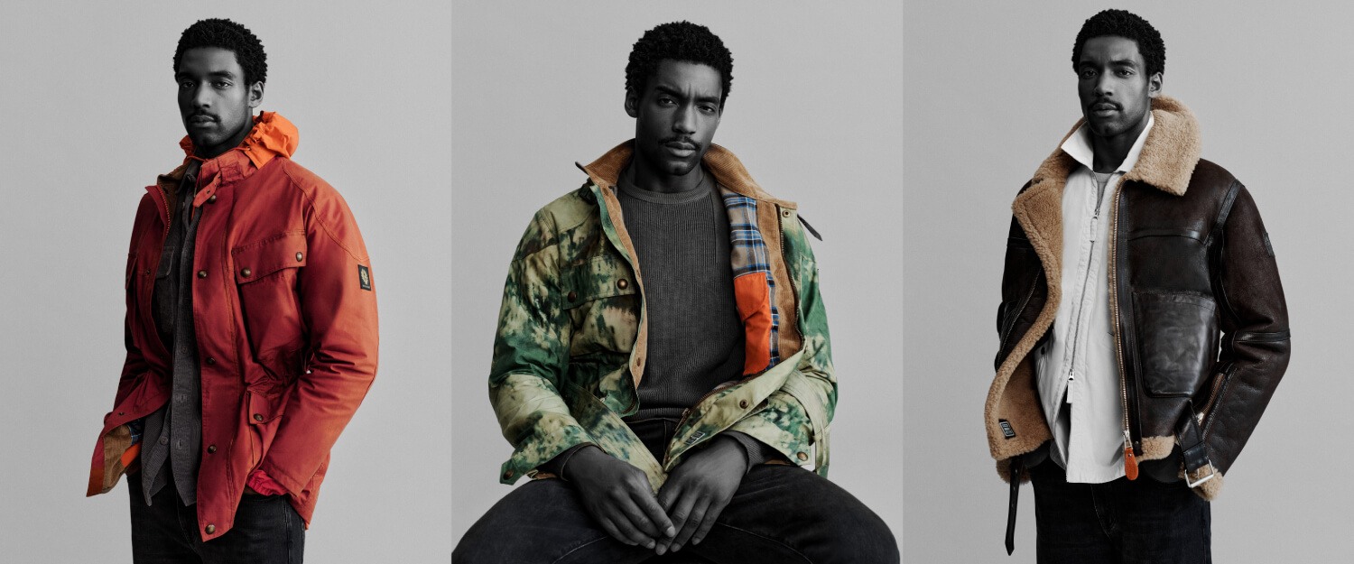 ナイジェル・ケーボン×ベルスタッフのコラボレーション