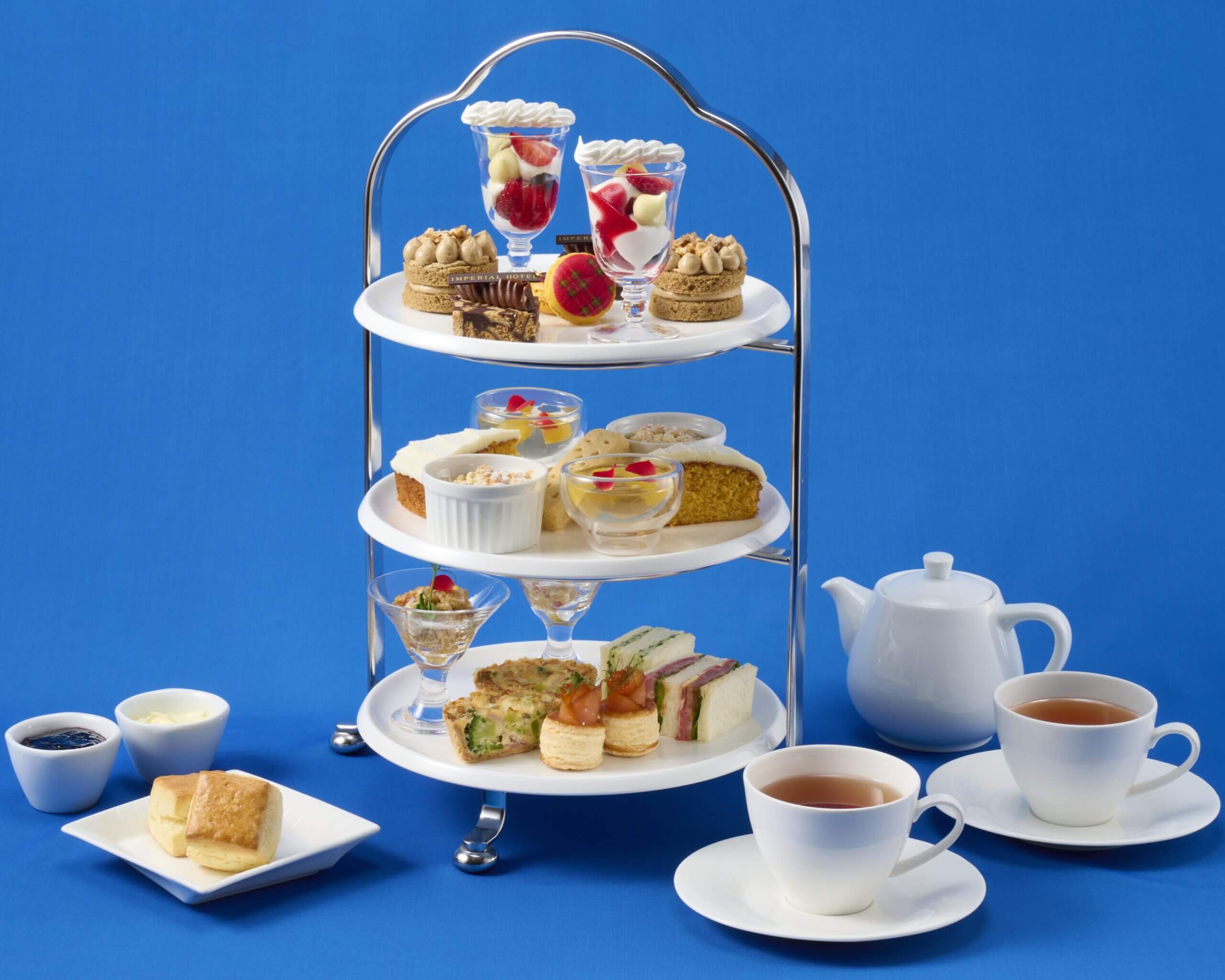 帝国ホテル大阪「英国フェア 2025 A TASTE OF BRITAIN」アフタヌーンティー