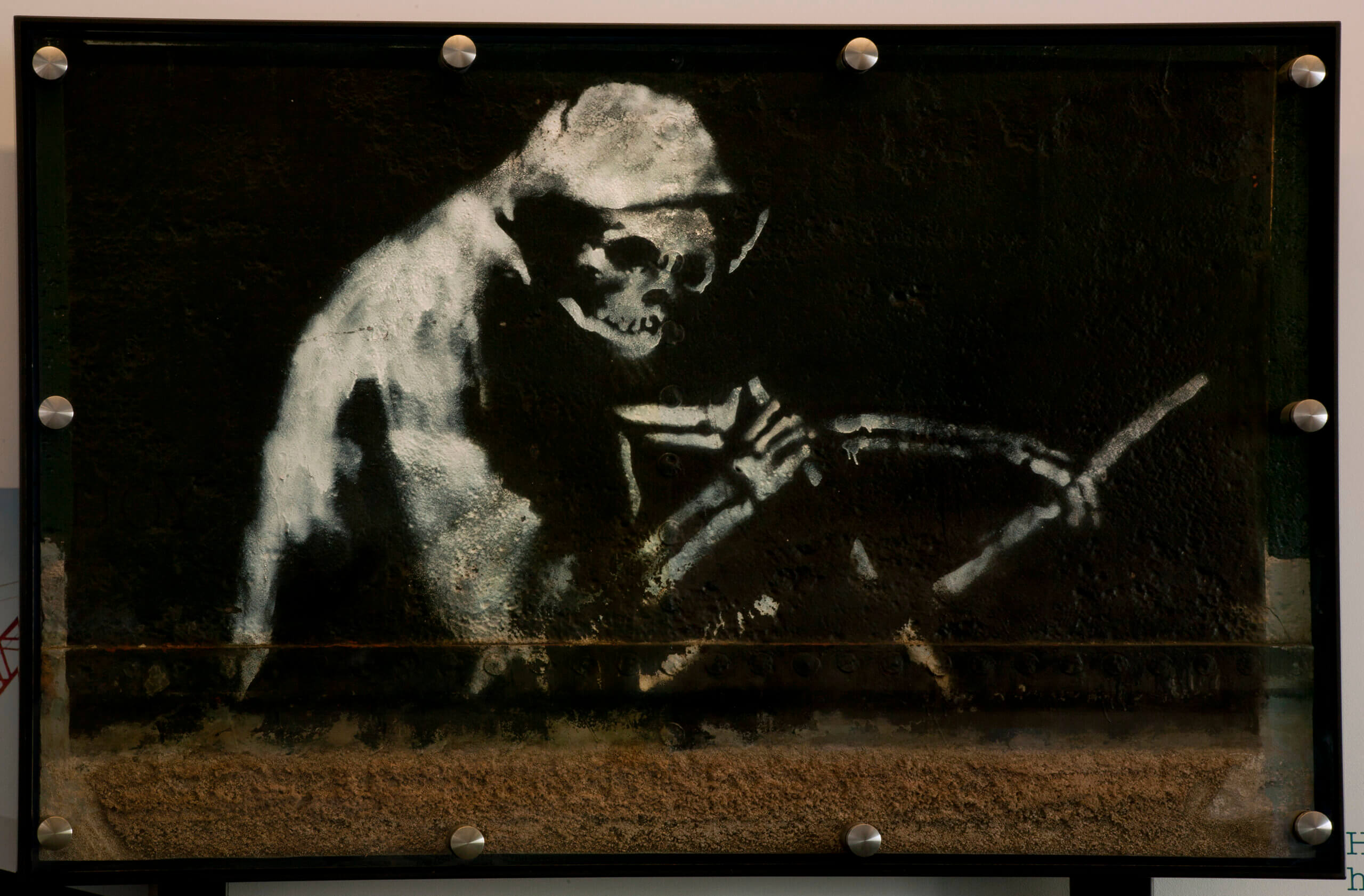 Banksy - The Grim Reaper - Credit M Shed Museum