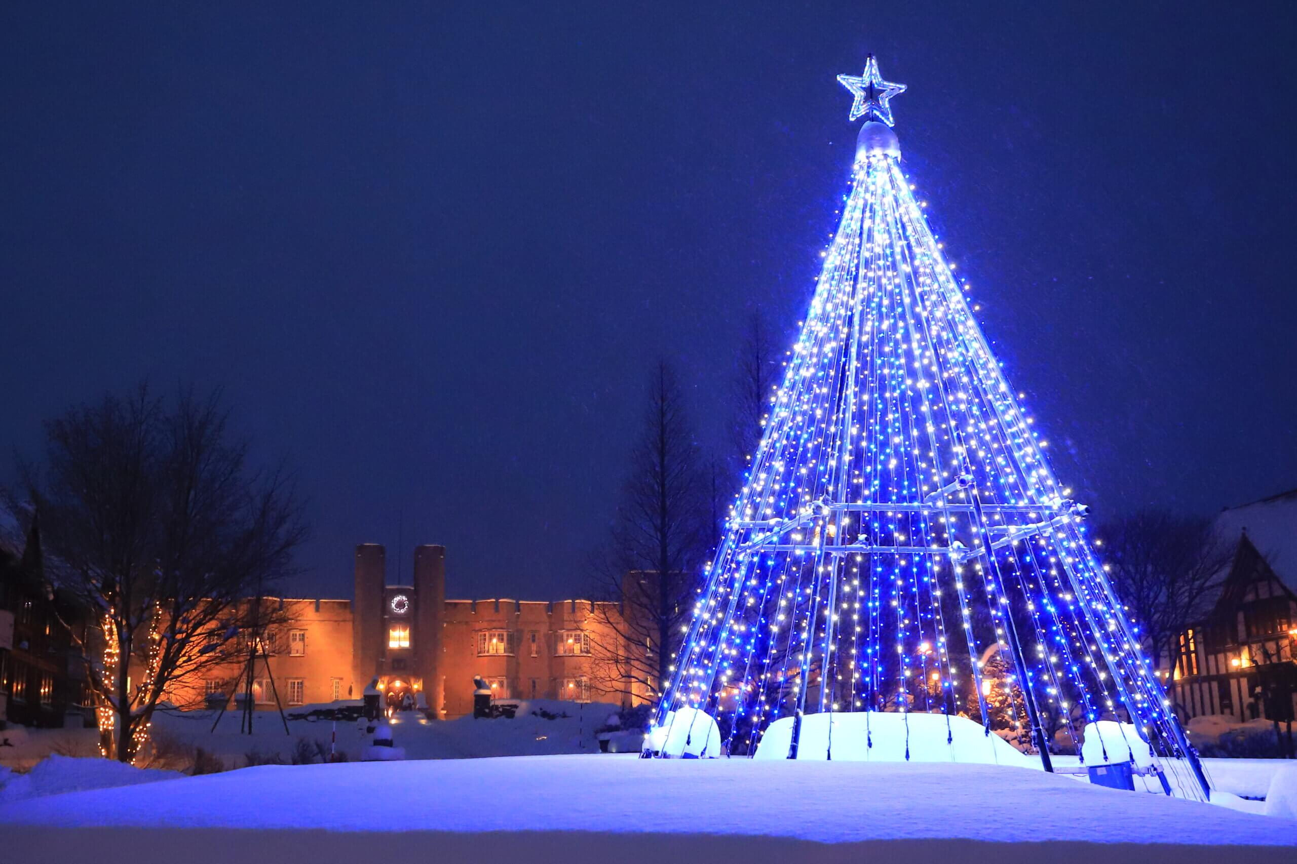 ブリティッシュヒルズ クリスマスツリー