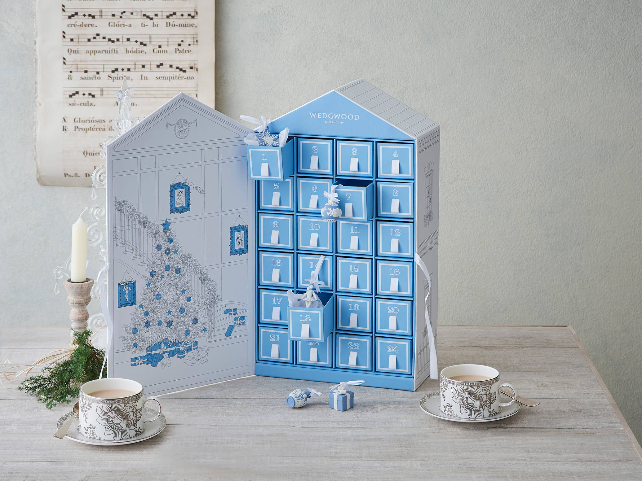 ウェッジウッド　アドベントカレンダー2021年物　♥即購入OK♥ 公式オンラインショップ先行発売開始】ホリデイ アドベント
