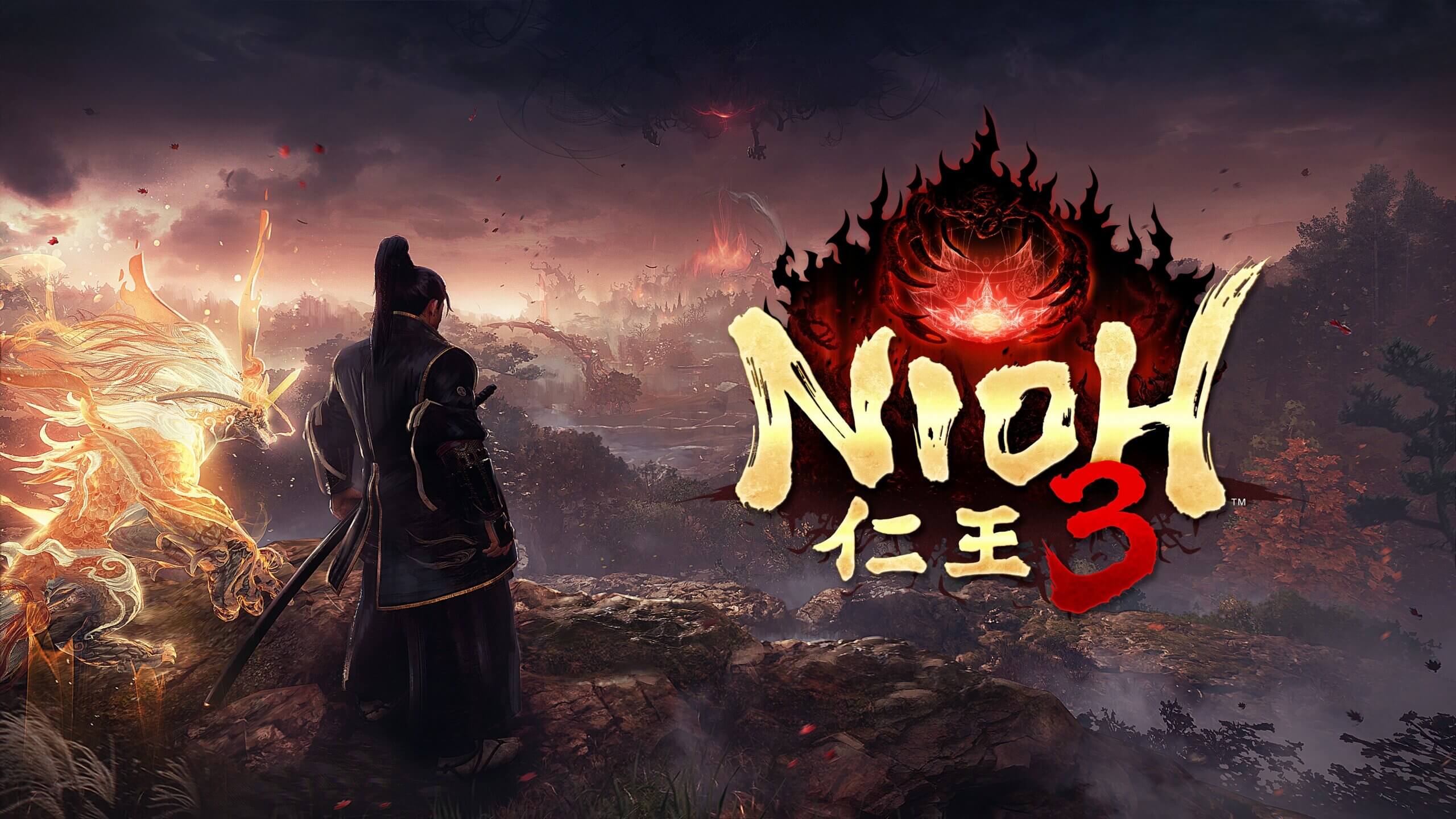 Still from the videogame Nioh 3, 2026. Koei Tecmo