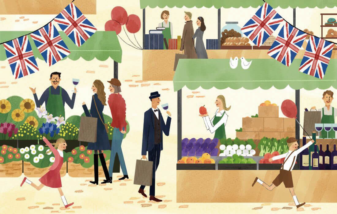 “おいしいイギリス”が味わえる「ザ・ブリティッシュ・マーケット」イメージ