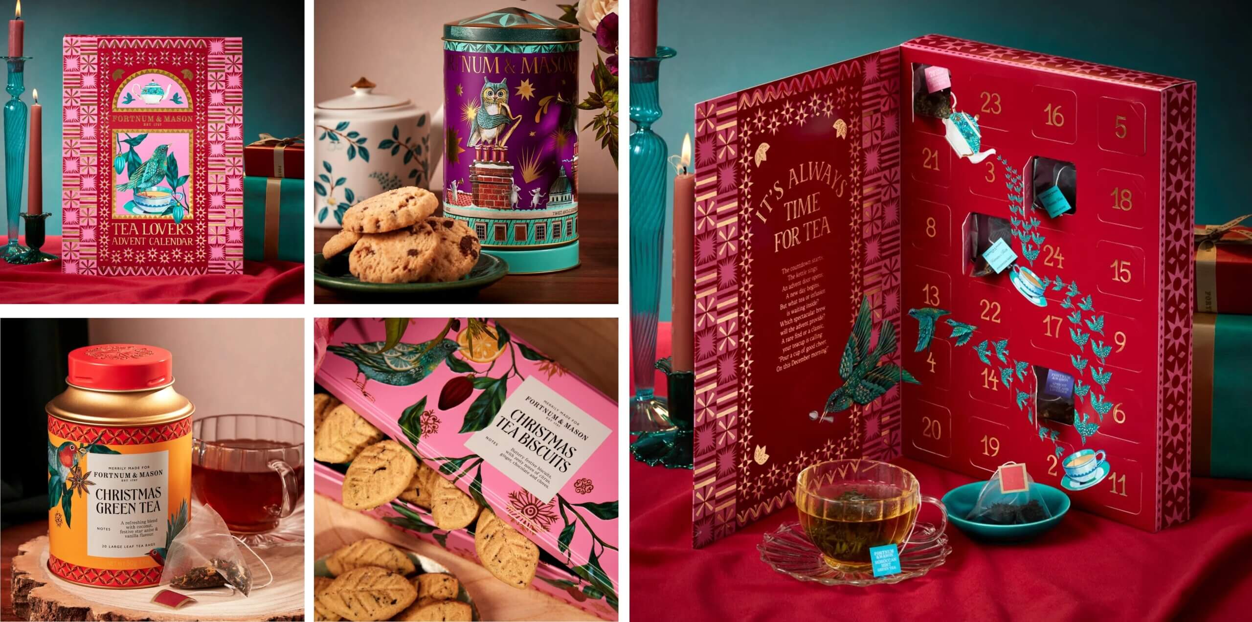 「フォートナム・アンド・メイソン」2025年のクリスマスコレクション
