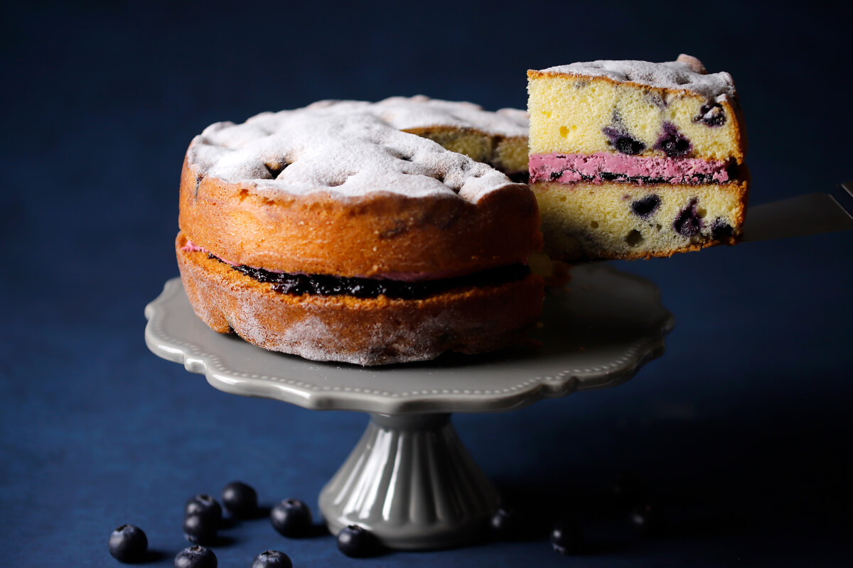 わかさ生活とのコラボレーション企画。『ブルーベリー・ヴィクトリアセット』