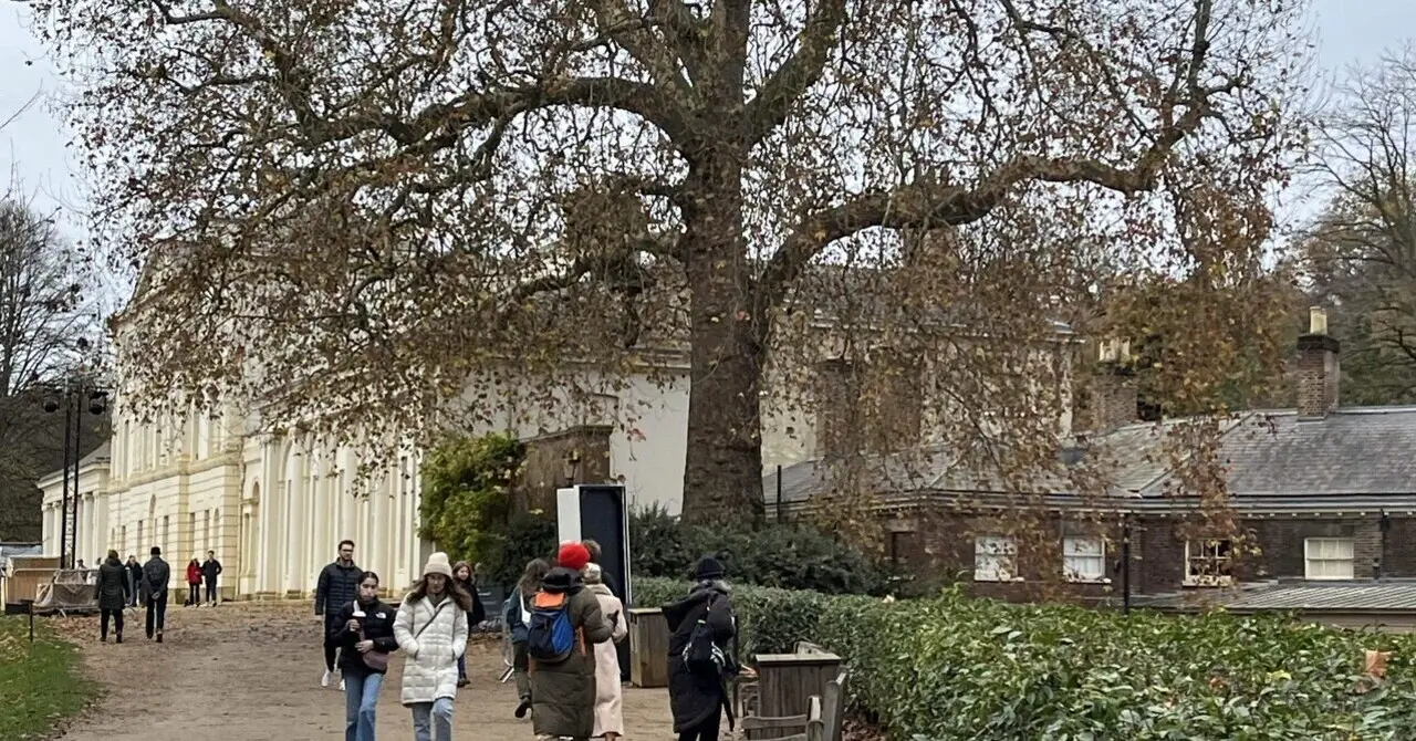 秋のハムステッド・ヒース