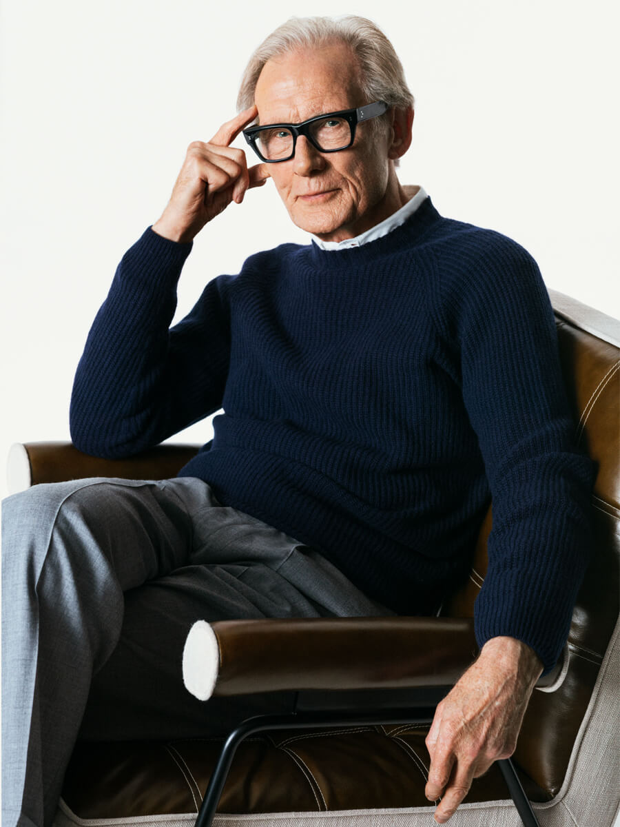 JOHN SMEDLEY×英国俳優ビル・ナイ 限定カプセルコレクション