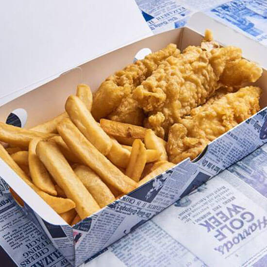 「マリン」フィッシュ&チップス 1,200円〜