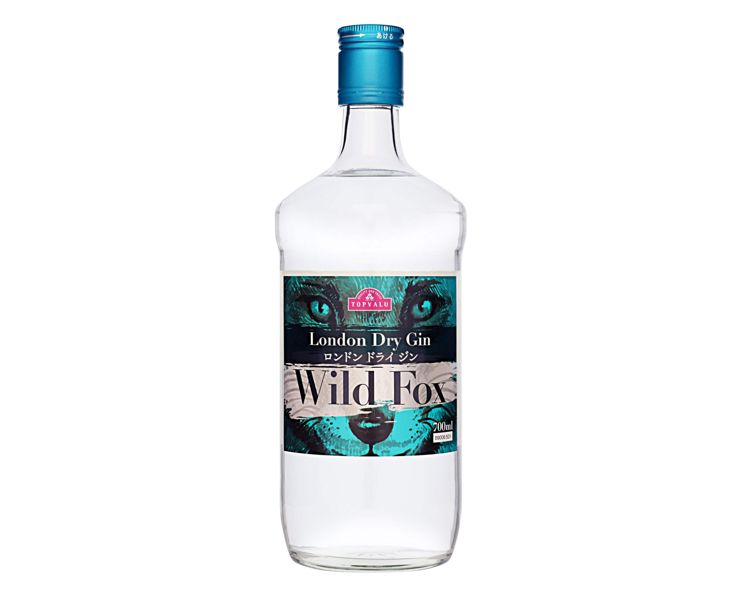 トップバリュ Wild Fox ロンドン ドライ ジン