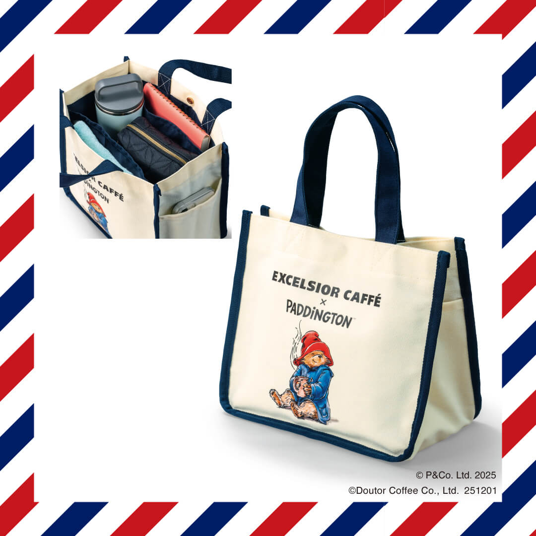 エクセルシオール カフェ×パディントン™　オリジナルバッグ