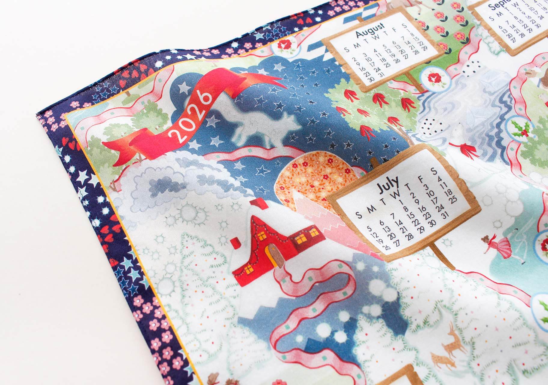 Cath Kidston カレンダーハンカチ