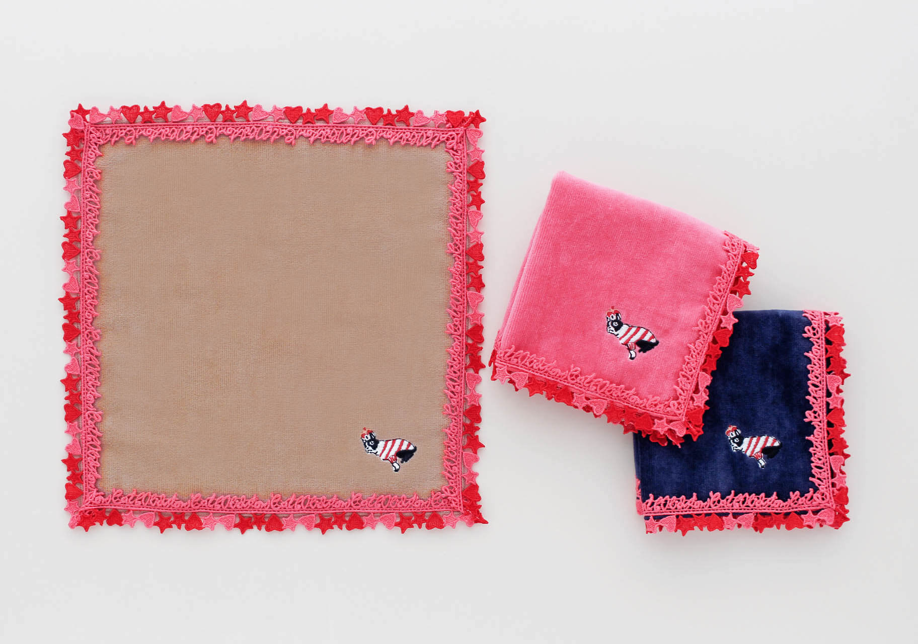 Cath Kidston オリジナルレースタオルハンカチ