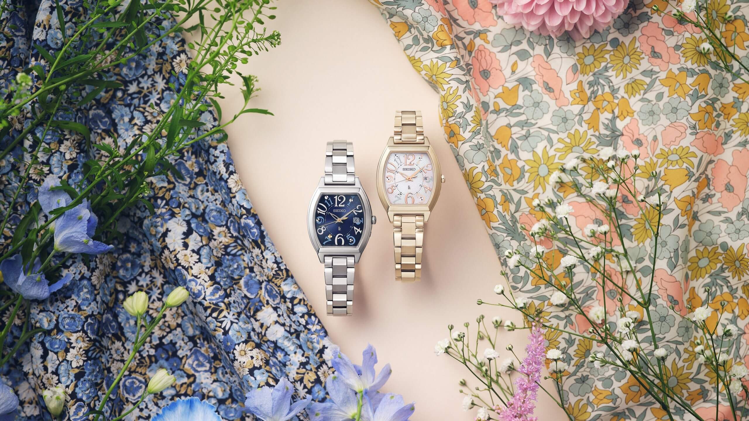 ＜セイコー ルキア＞より、英国発祥のリバティプリントを纏う特別な限定モデルが登場