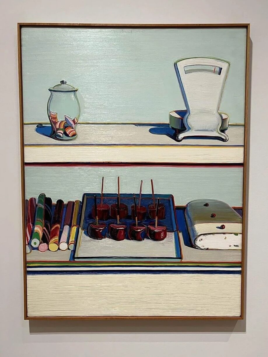 CANDY COUNTER 1969 Oil on canvas