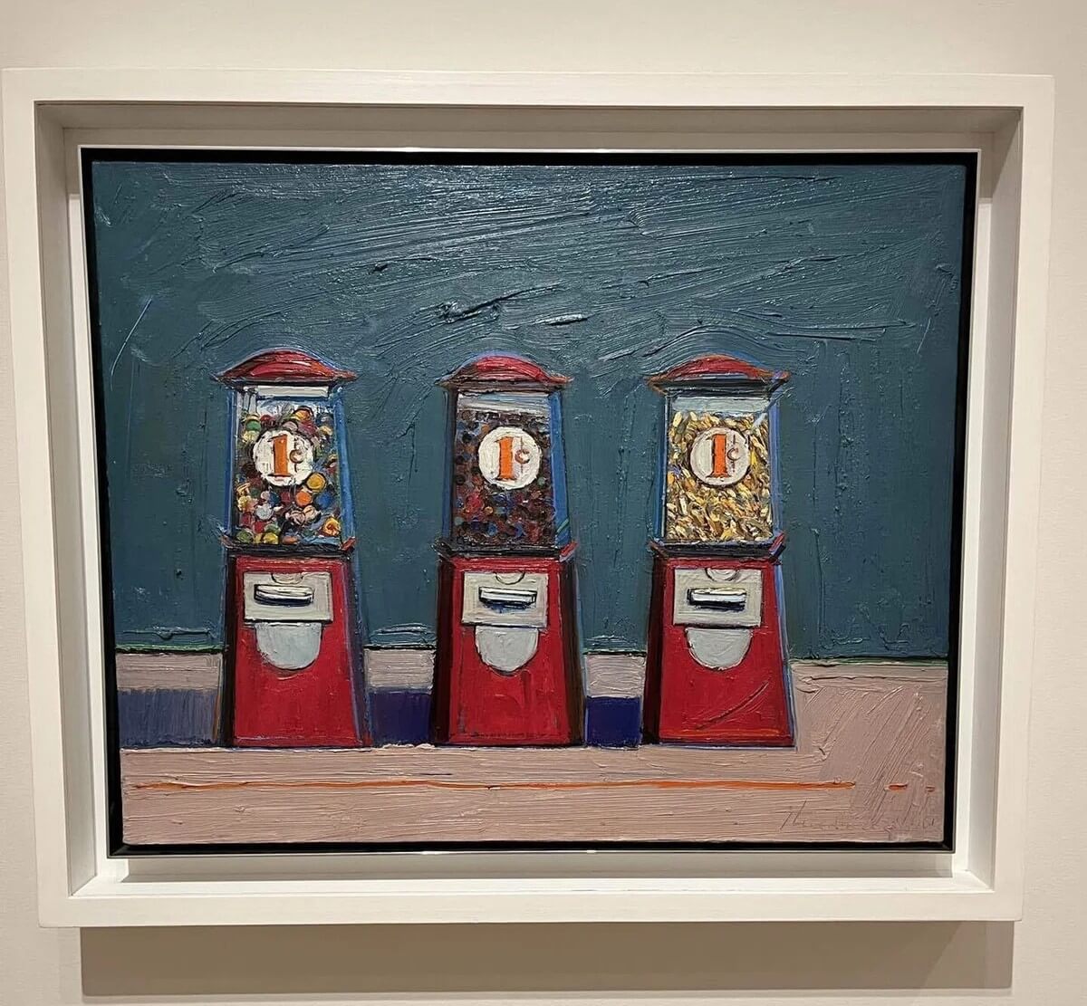 PENNY MACHINES 1961 Oil on canvas