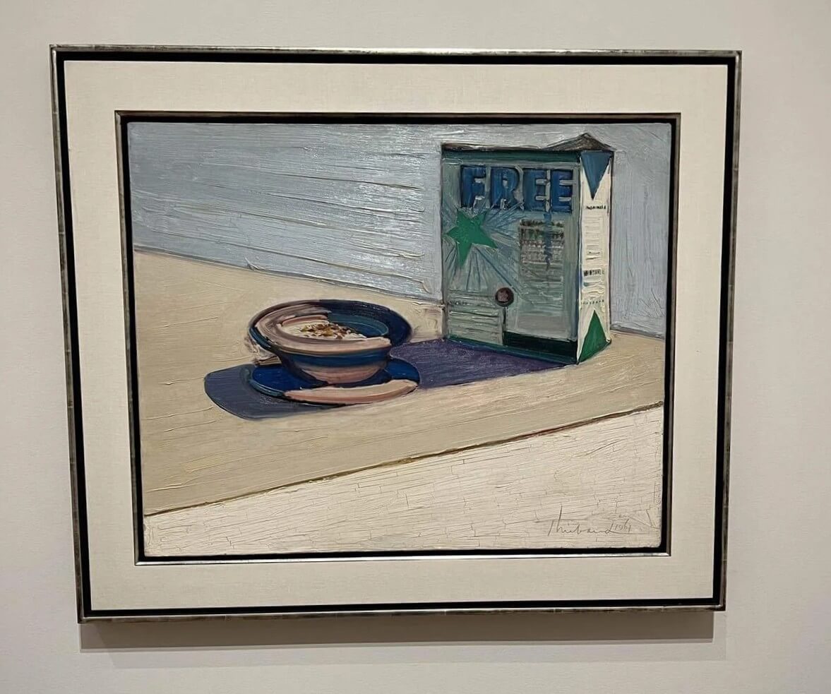 COLD CEREAL 1961 Oil on canvas