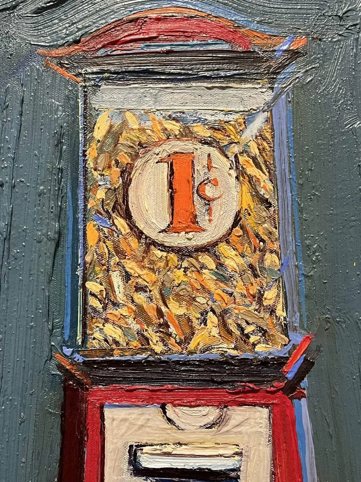 PENNY MACHINES 1961 Oil on canvas