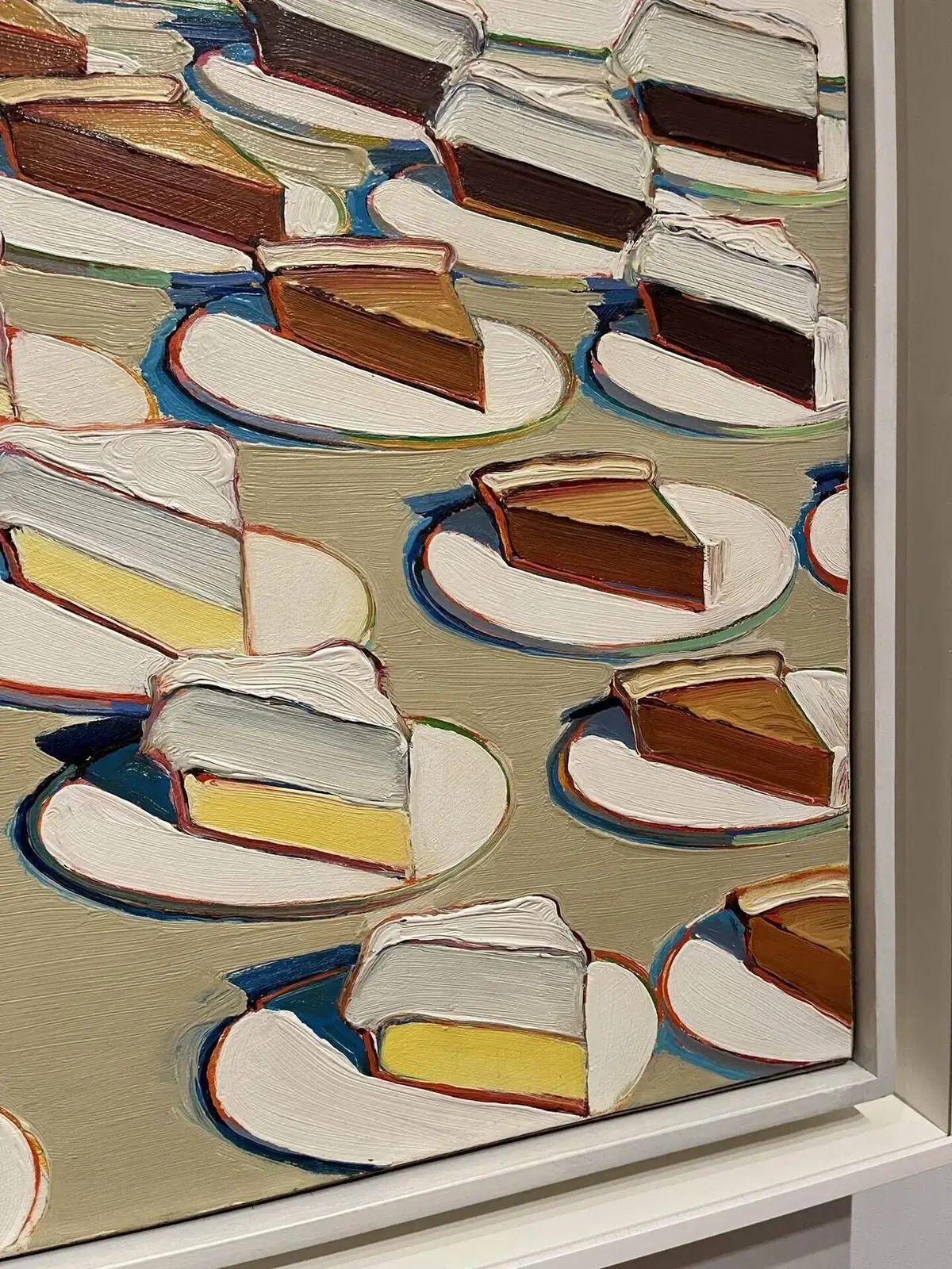PIE COUNTER 1963 Oil on canvas