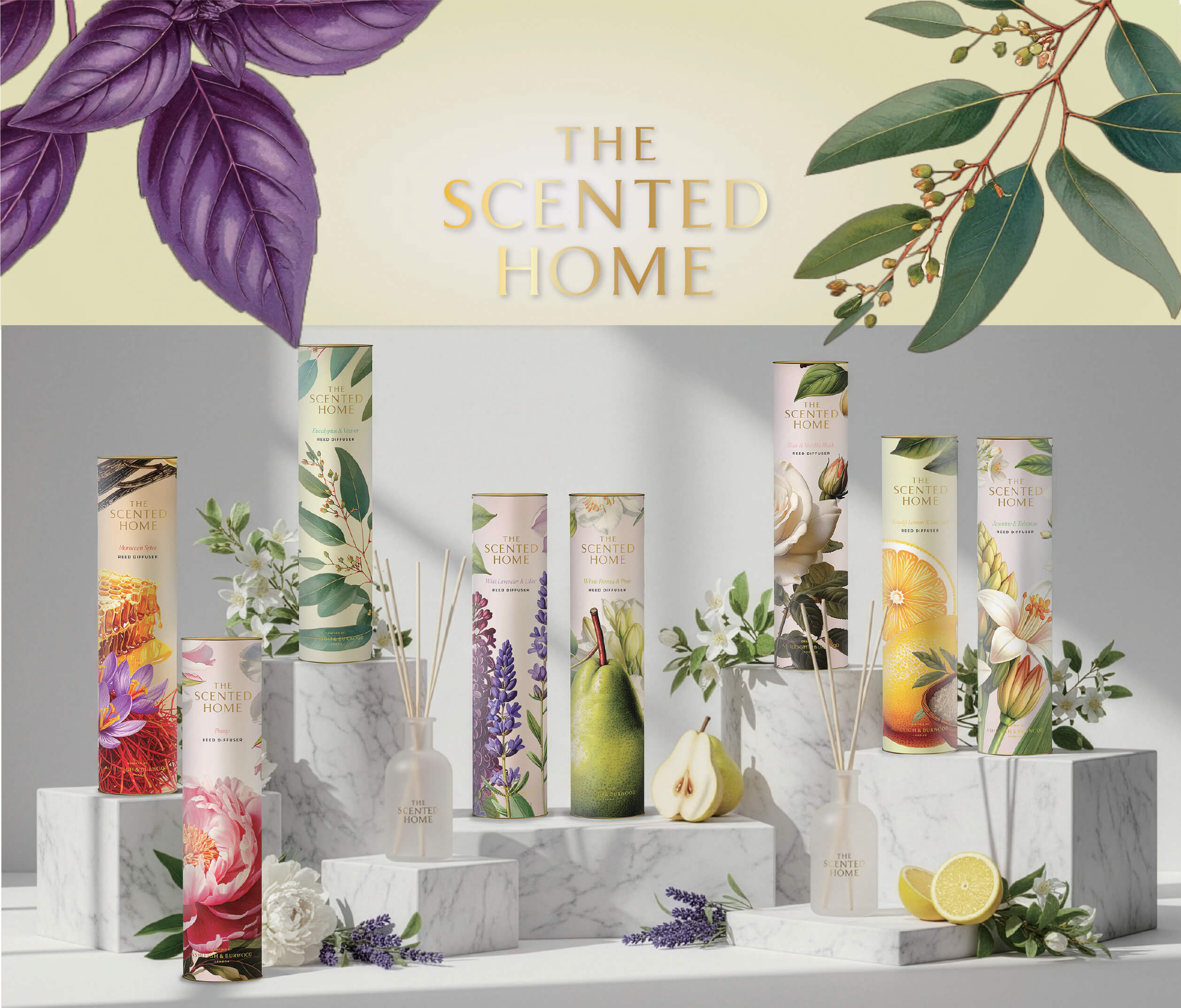 Ashleigh & Burwoodの新コレクション「The Scented Home（ザ・センティッドホーム）」