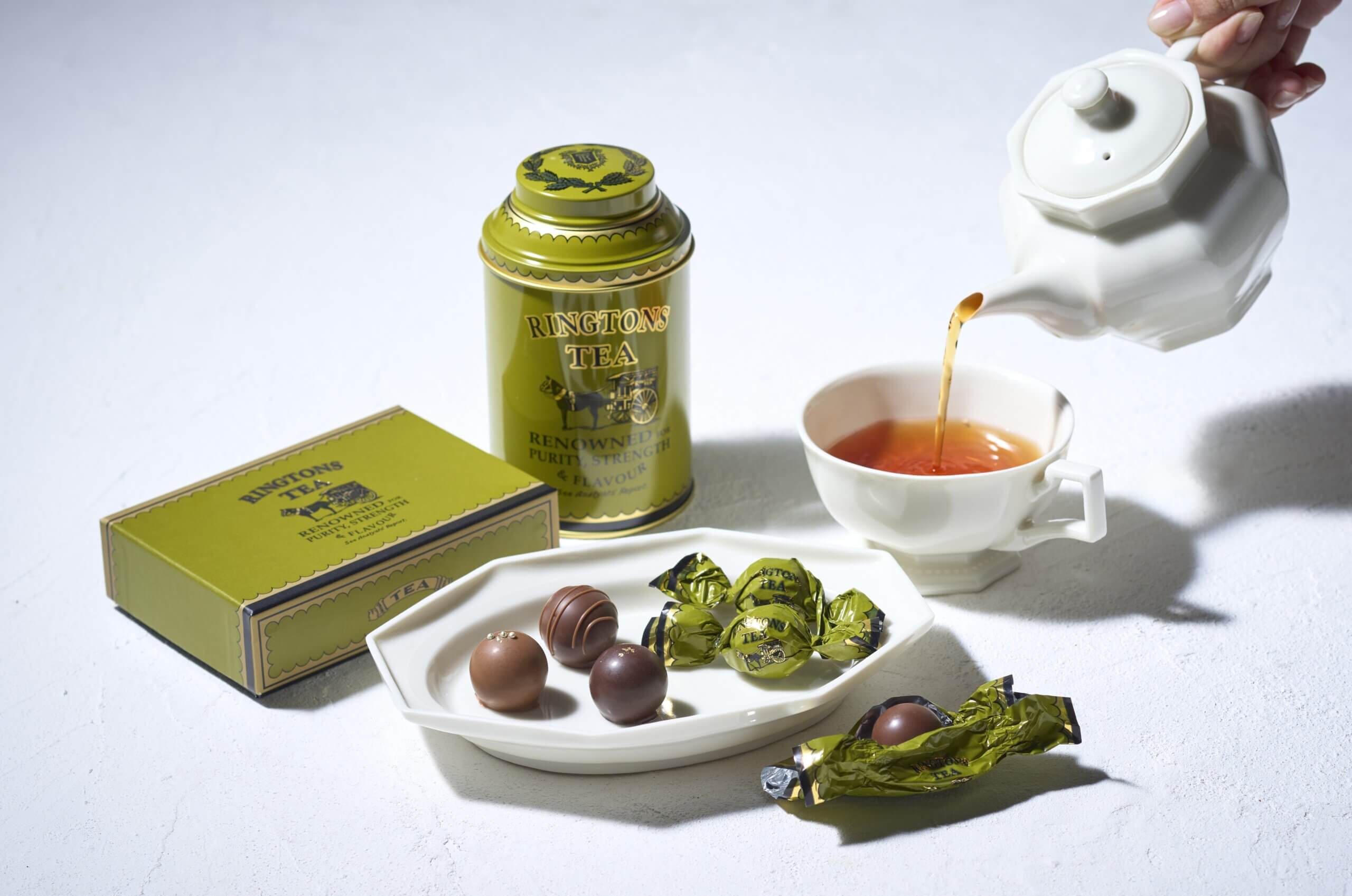 【2026年 モロゾフのバレンタイン】阪神梅田本店限定　英国の老舗紅茶商「リントンズ」とのコラボレーションブランド登場