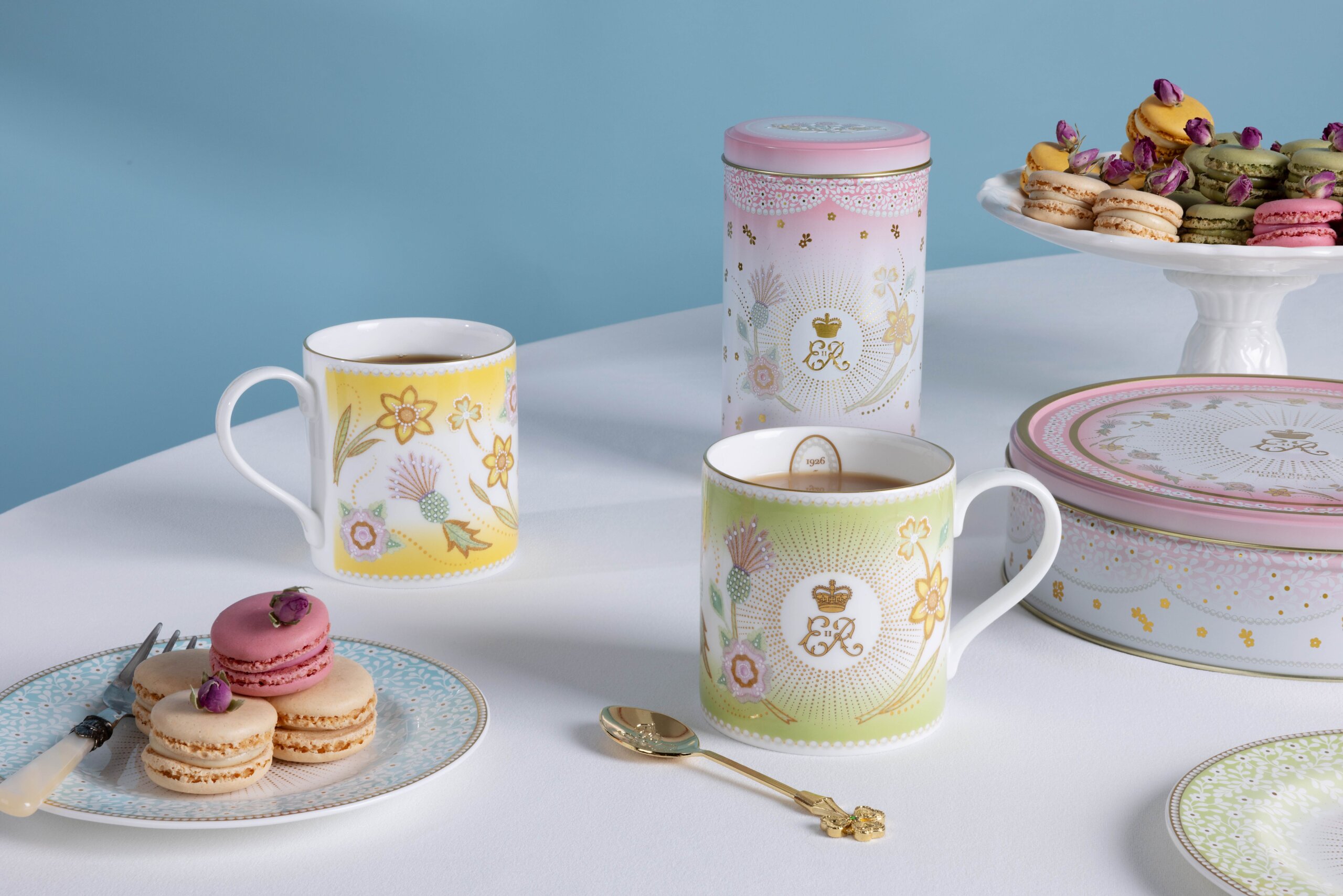 Official chinaware celebrating centenary of Queen Elizabeth II’s birth goes on sale