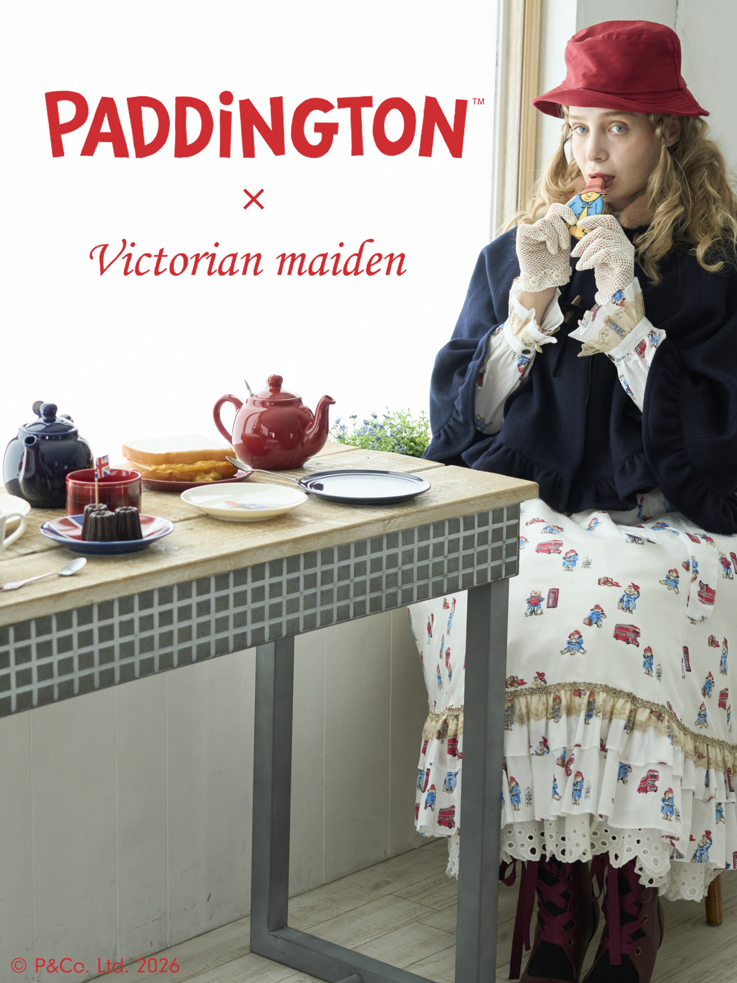 Paddington™×Victorian maiden 英国の物語が出会う、特別なコラボレーションコレクション