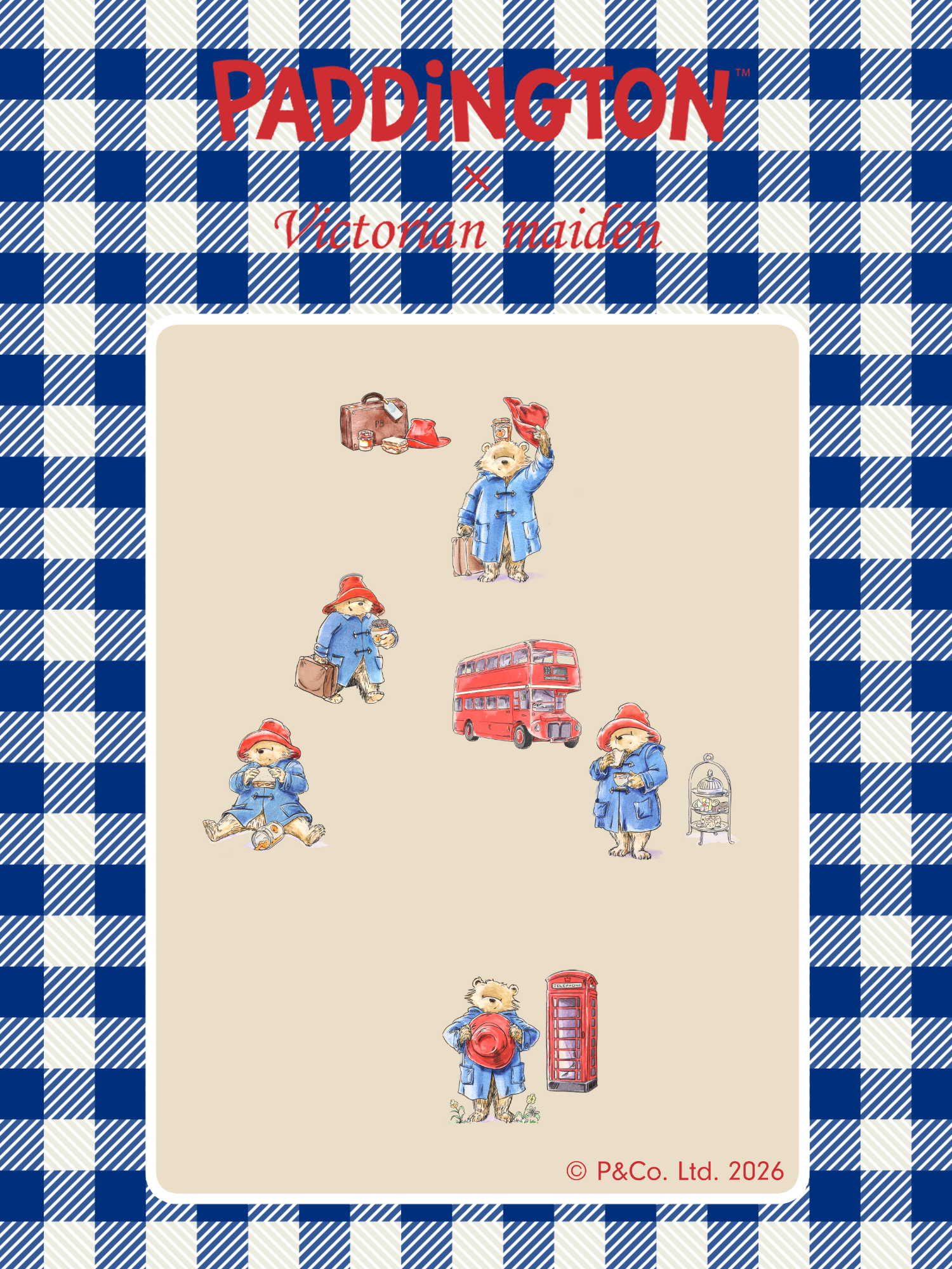 Paddington™×Victorian maiden 英国の物語が出会う、特別なコラボレーションコレクション