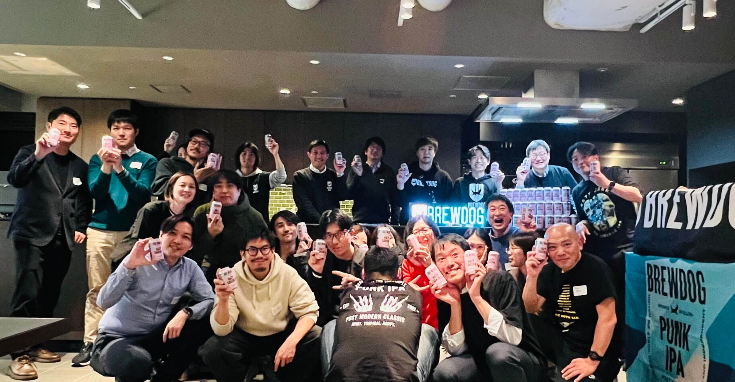 PUNKSが集まる先行試飲会を開催