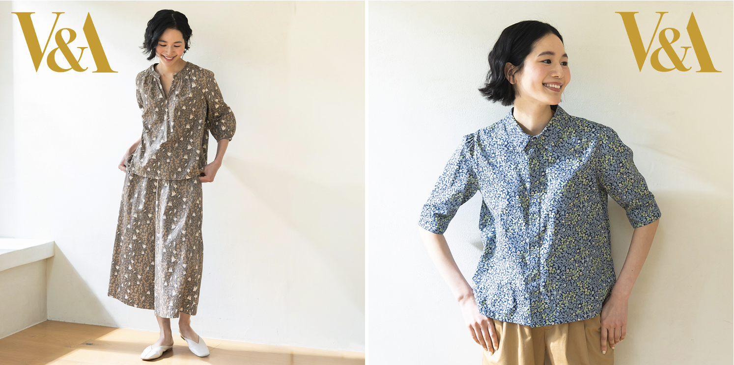 ピープルツリー春夏新作発売―V&Aコラボ10年目、英国アーツ＆クラフツの花柄をフェアトレードで展開