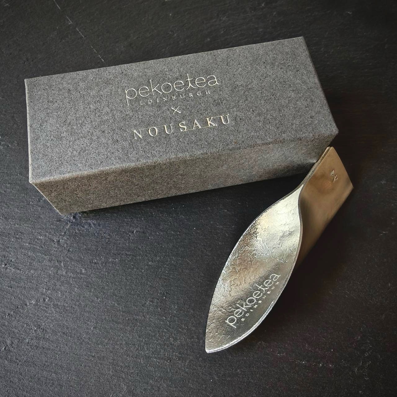 紅茶のピコ・ティー・エディンバラから、能作製の茶さじが登場
