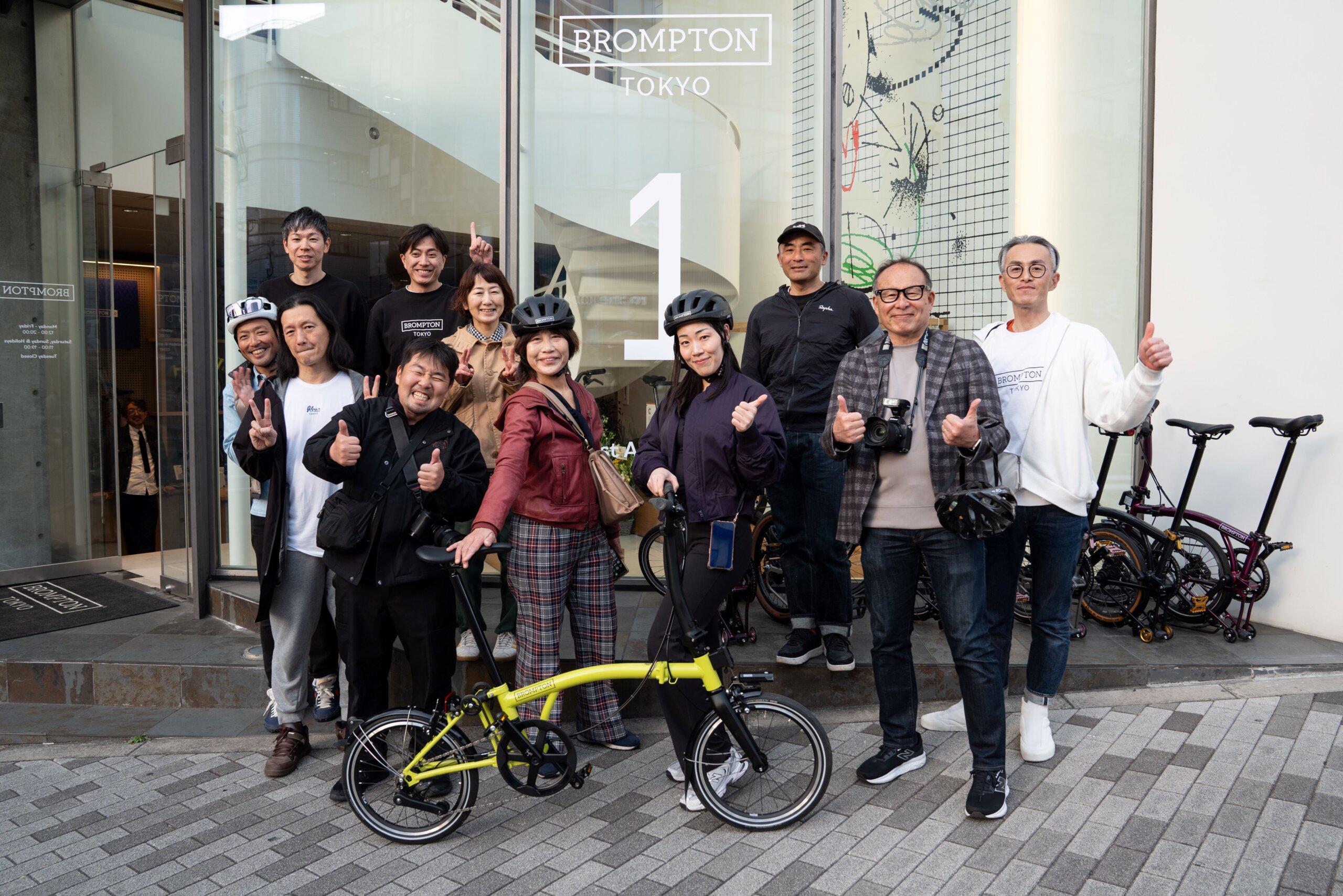 Brompton Tokyo 1周年イベント「Unfold More」