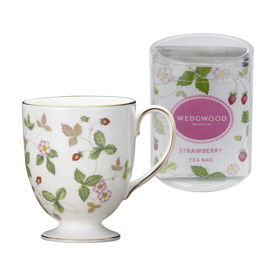 「ワイルド ストロベリー マグ（リー） 紅茶付きセット」