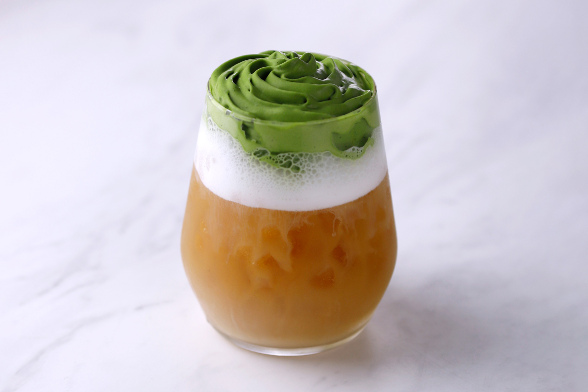 宇治抹茶のアールグレイティ(アイス)