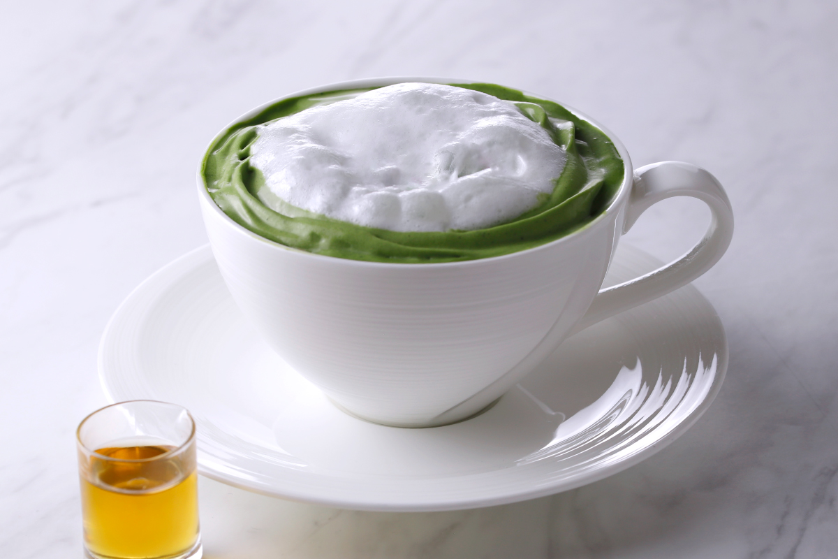 宇治抹茶のロイヤルミルクティ(ホット)