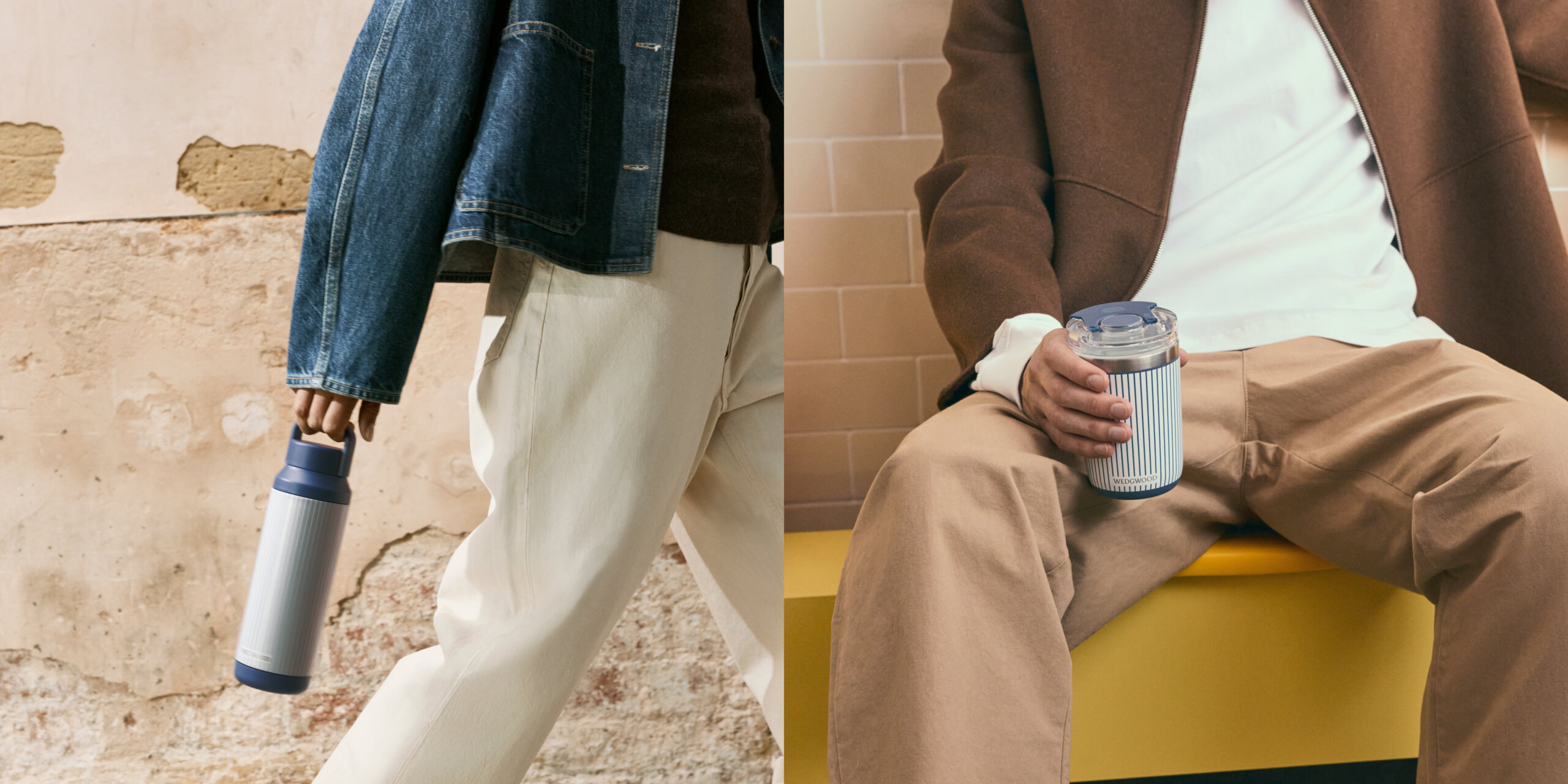 【ウェッジウッド】人気のサーモボトル&タンブラーに「Gio Blue」登場