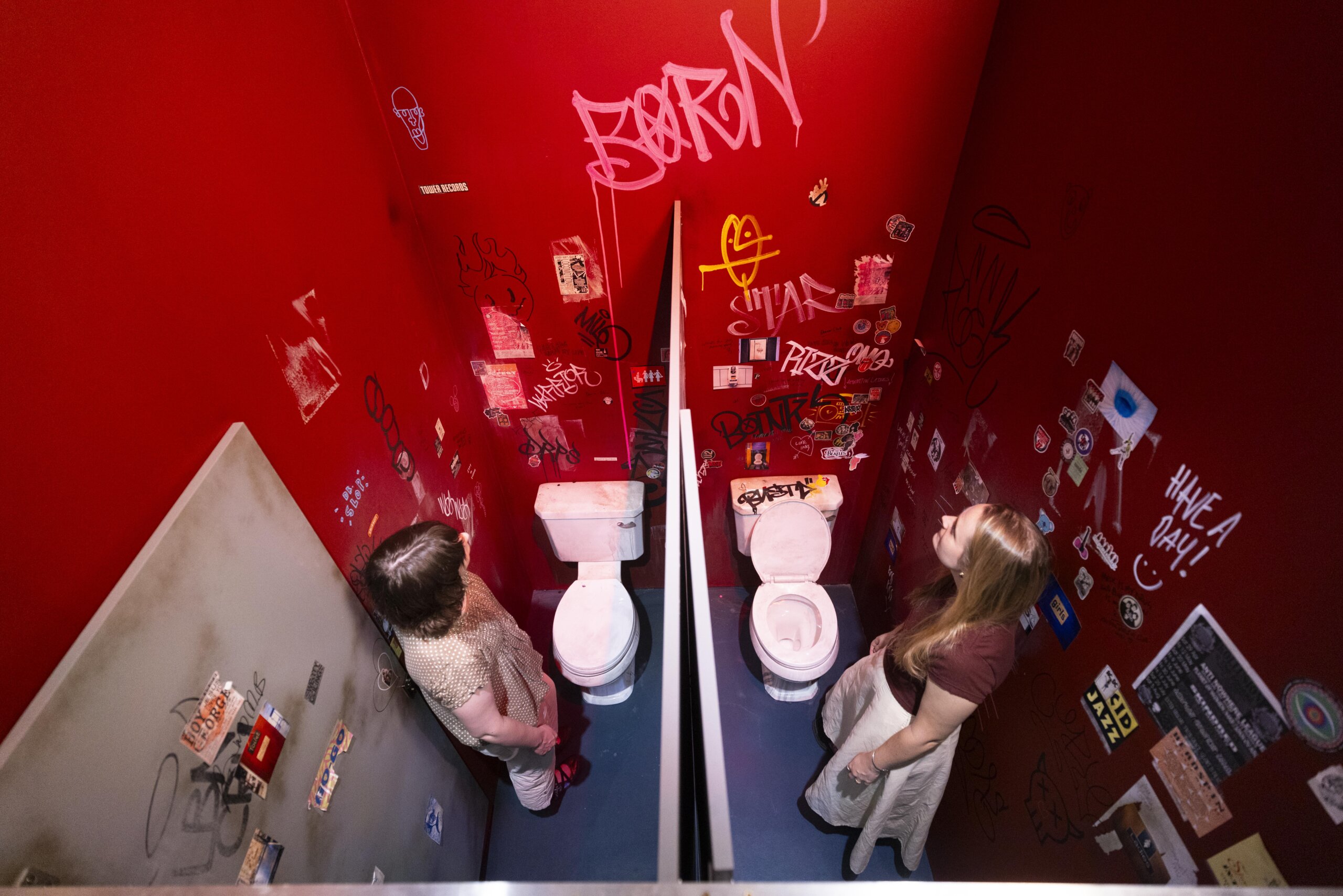Gallery views of Lost Music Venues, a new free display opening on Saturday 30th May at V&A South Kensington, London.