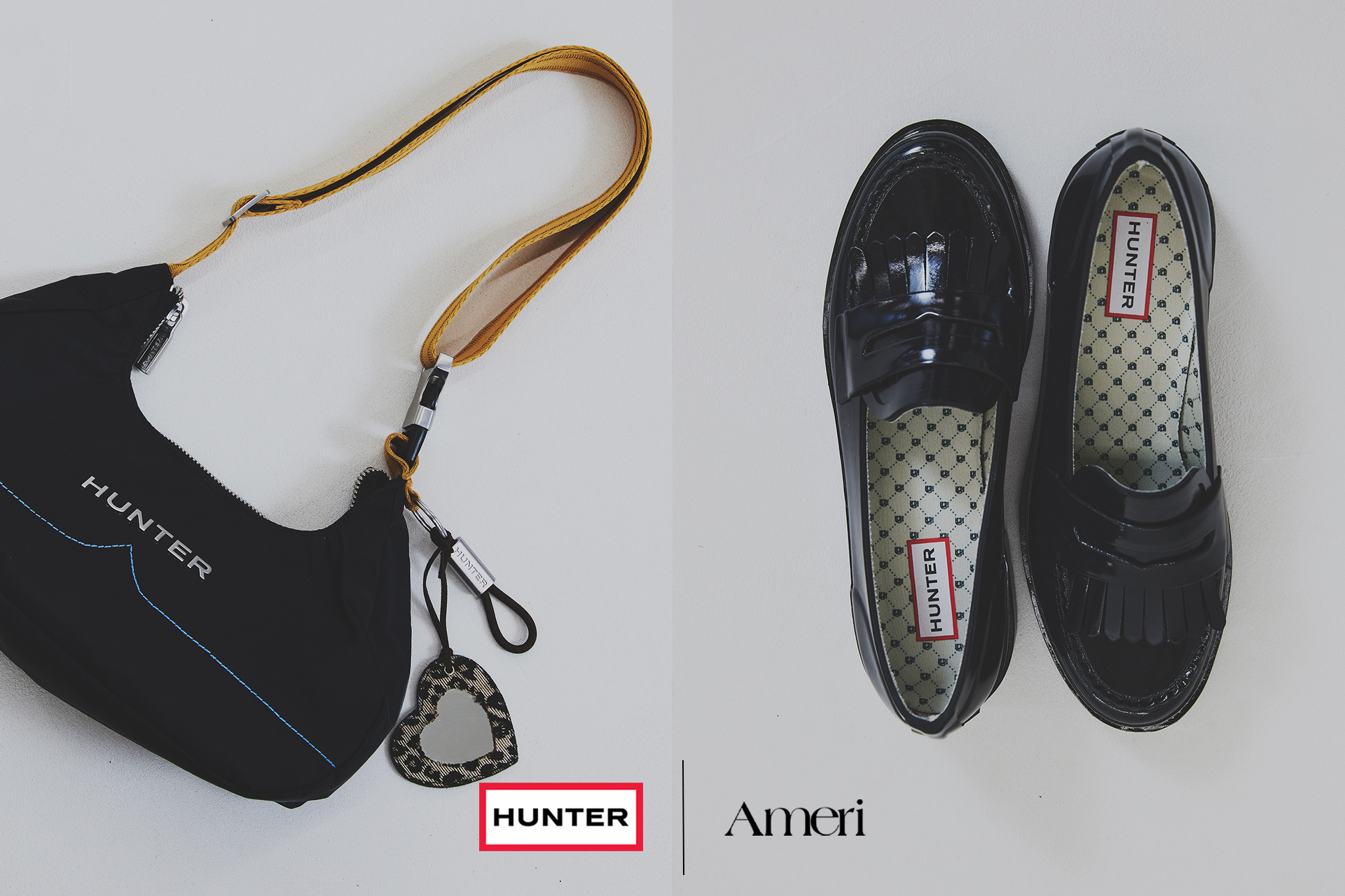 Ameri、英国老舗ブランド「HUNTER」との初コラボレーションアイテムを5月29日（金）より発売