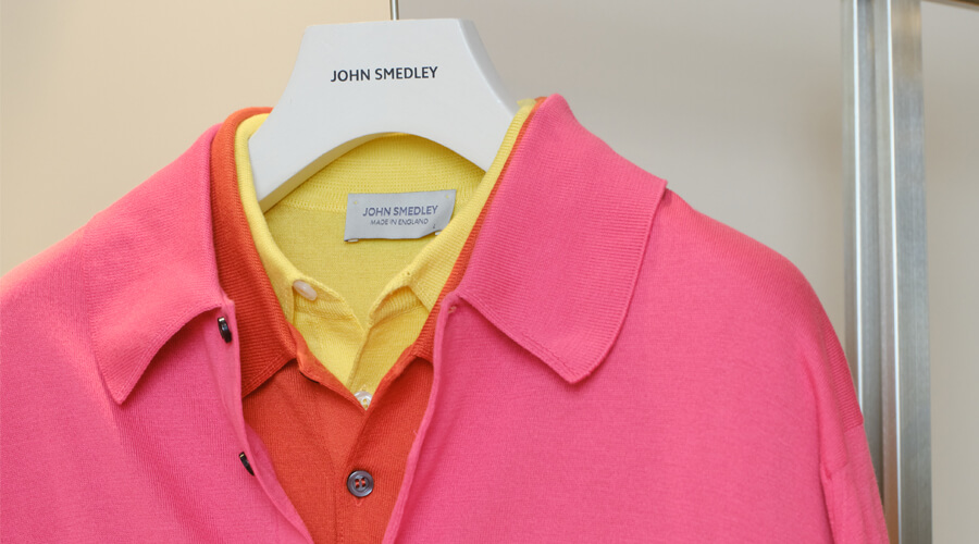 JOHN SMEDLEY ニットポロシャツ４型の2026春夏シーズン限定色発売
