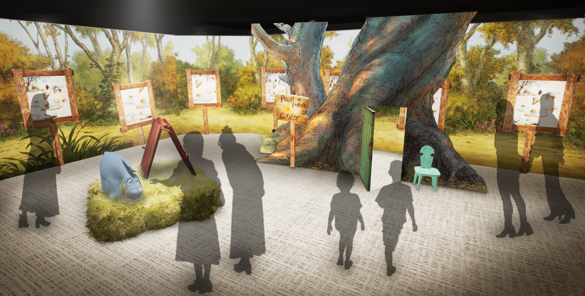 『原作デビュー100周年記念　くまのプーさん展』