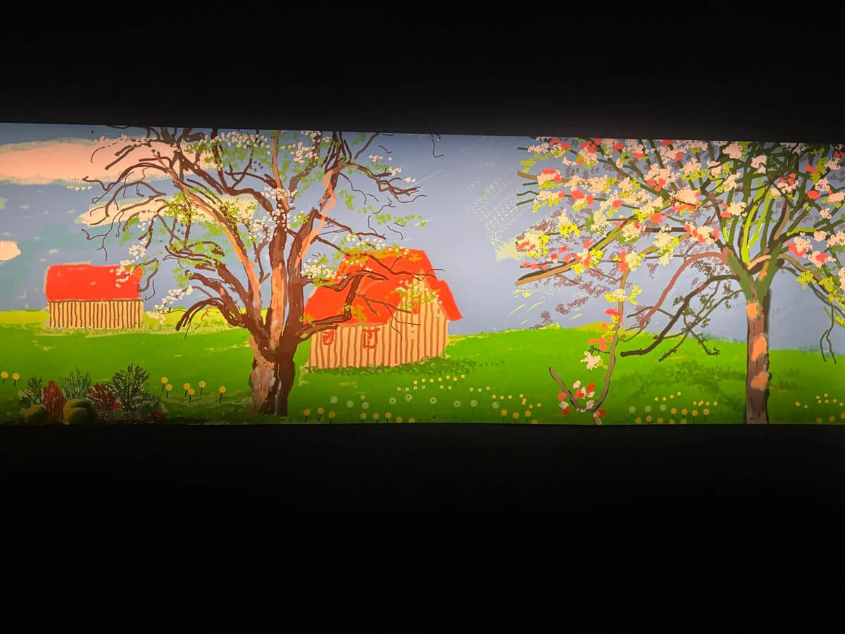David Hockney: A Year in Normandie and Some Other Thoughts about Painting